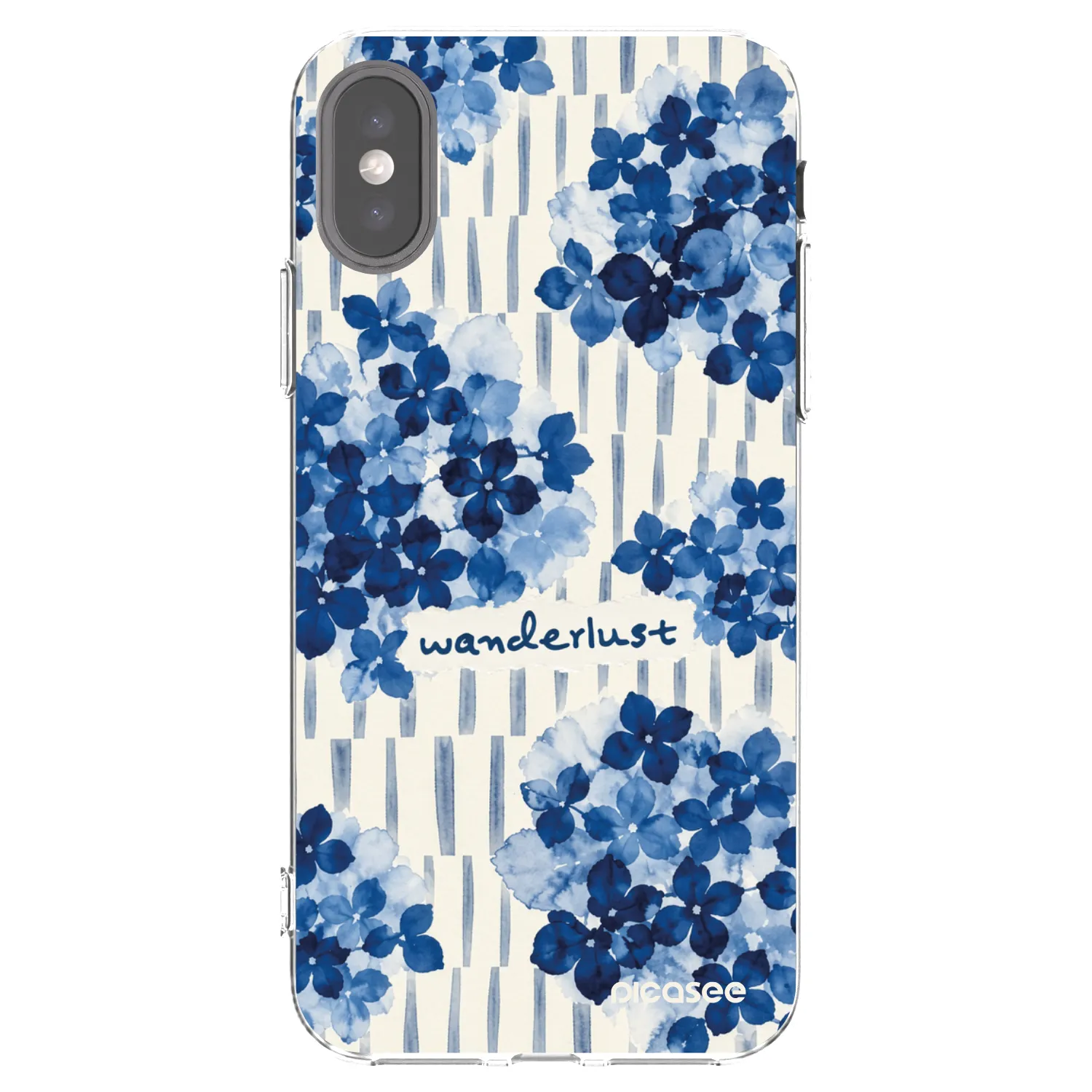 Picasee silikonski prozorni ovitek za Apple iPhone X/XS - Azorea