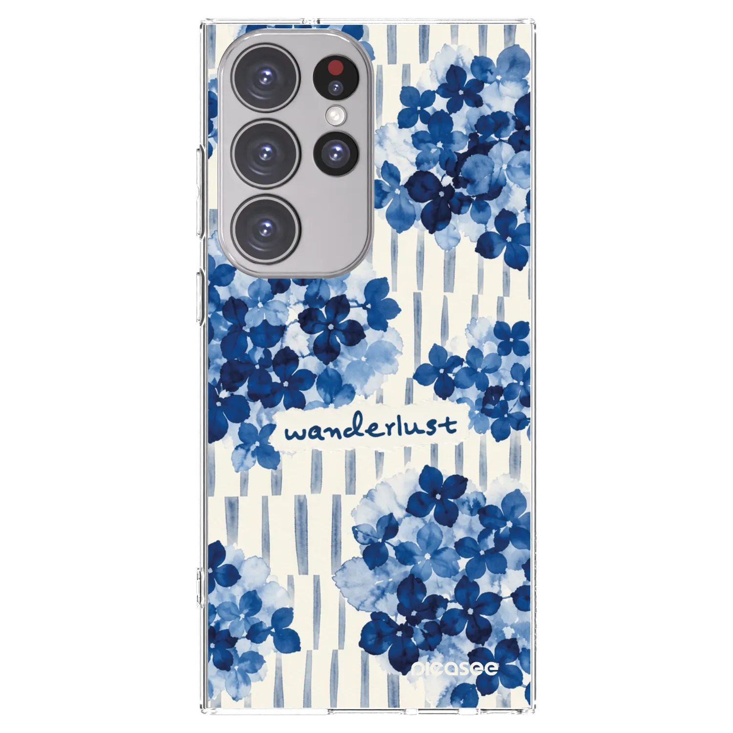 Picasee silikonski prozorni ovitek za Samsung Galaxy S23 Ultra 5G - Azorea