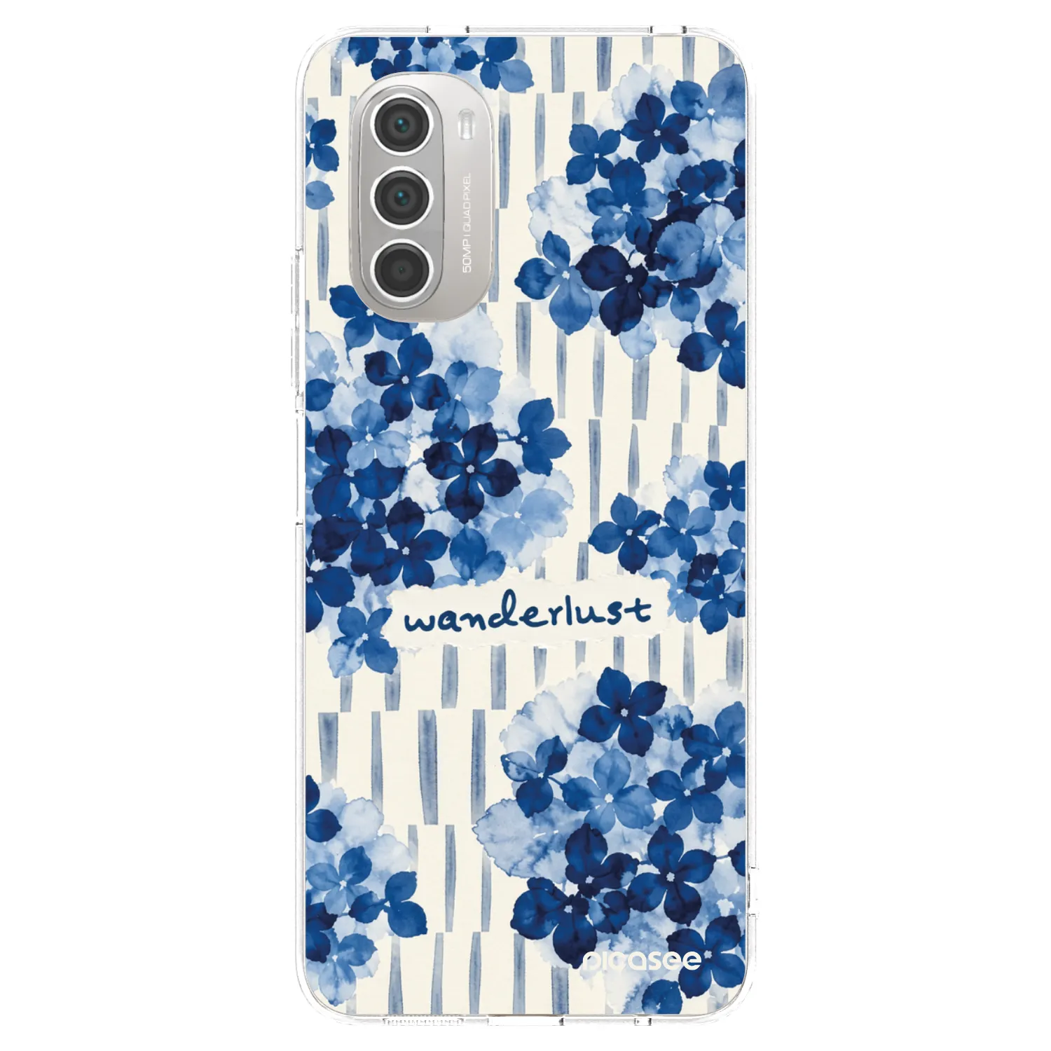 Picasee silikonski prozorni ovitek za Motorola Moto G51 - Azorea