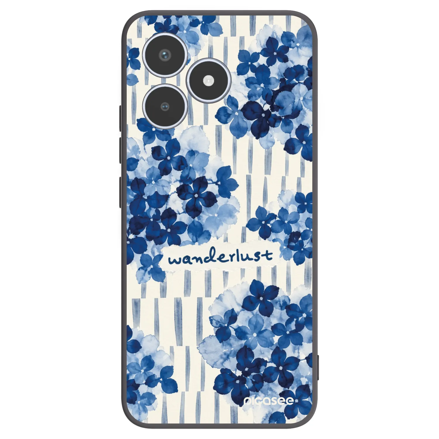 Picasee silikonski črni ovitek za Realme C53 - Azorea