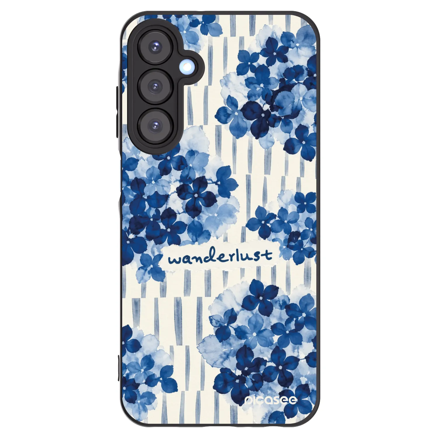 Picasee silikonski črni ovitek za Samsung Galaxy A25 A256B 5G - Azorea