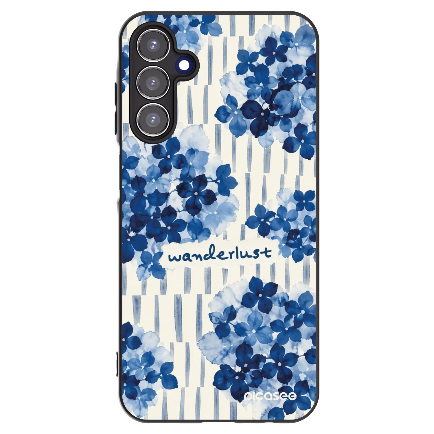 Picasee silikonski črni ovitek za Samsung Galaxy A15 A155F 4G - Azorea