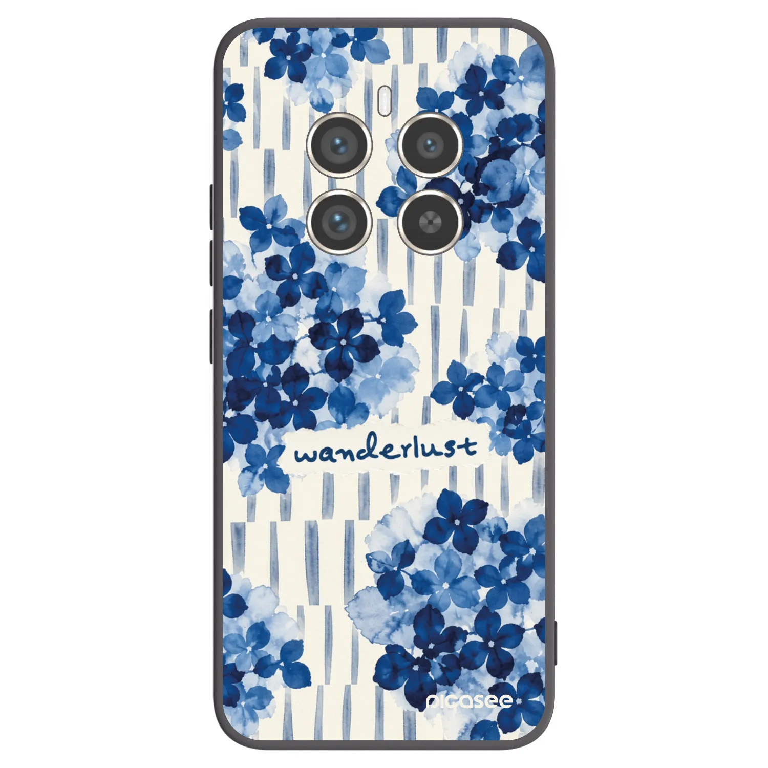 Picasee silikonski črni ovitek za Realme 12 Pro 5G - Azorea