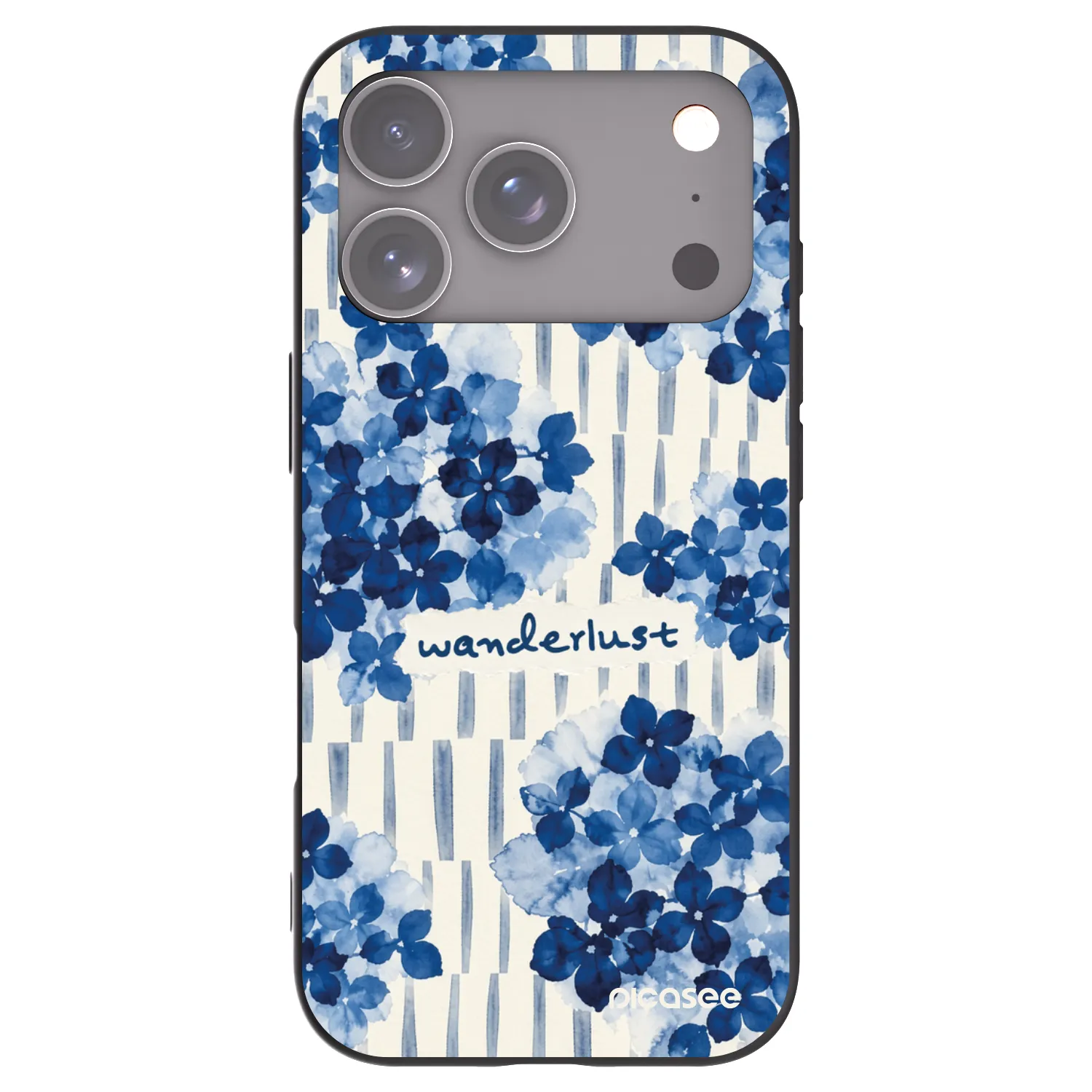 Picasee silikonski črni ovitek za Apple iPhone 17 Pro - Azorea