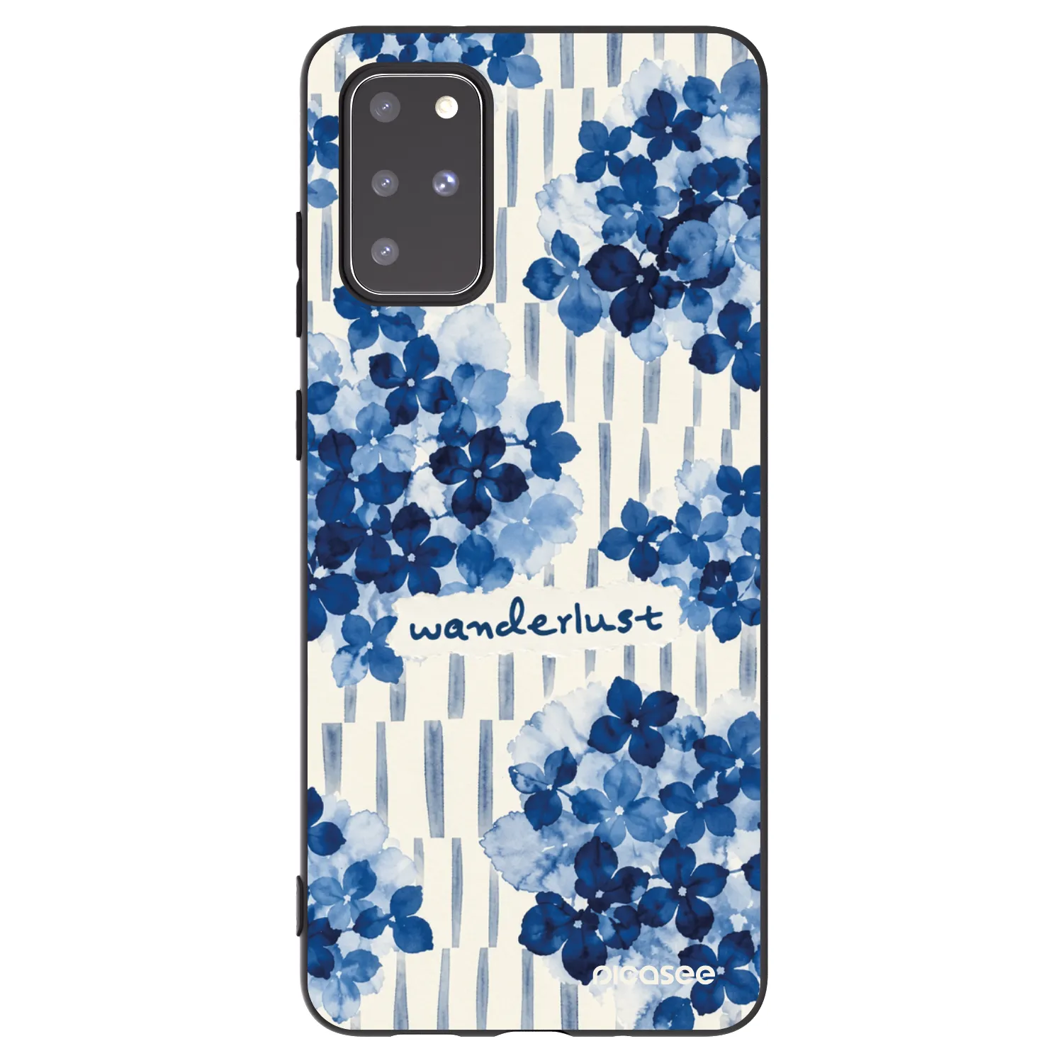 Picasee silikonski črni ovitek za Samsung Galaxy S20+ G985F - Azorea