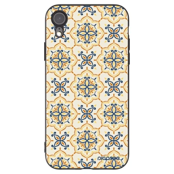Picasee silikonski črni ovitek za Apple iPhone XR - Majolica