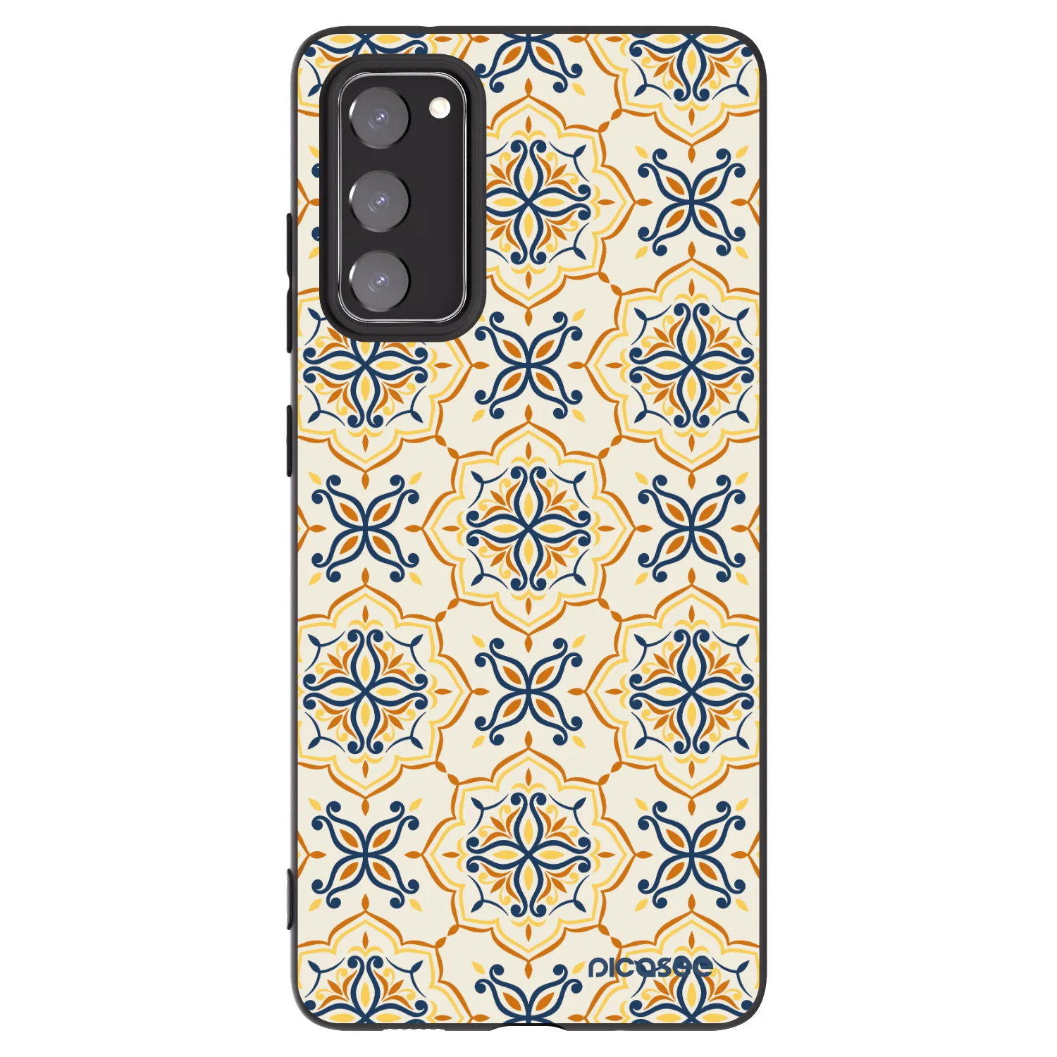 Picasee silikonski črni ovitek za Samsung Galaxy S20 FE - Majolica