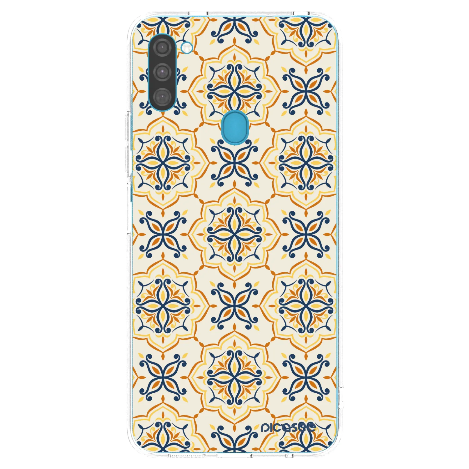 Picasee silikonski prozorni ovitek za Samsung Galaxy M11 - Majolica
