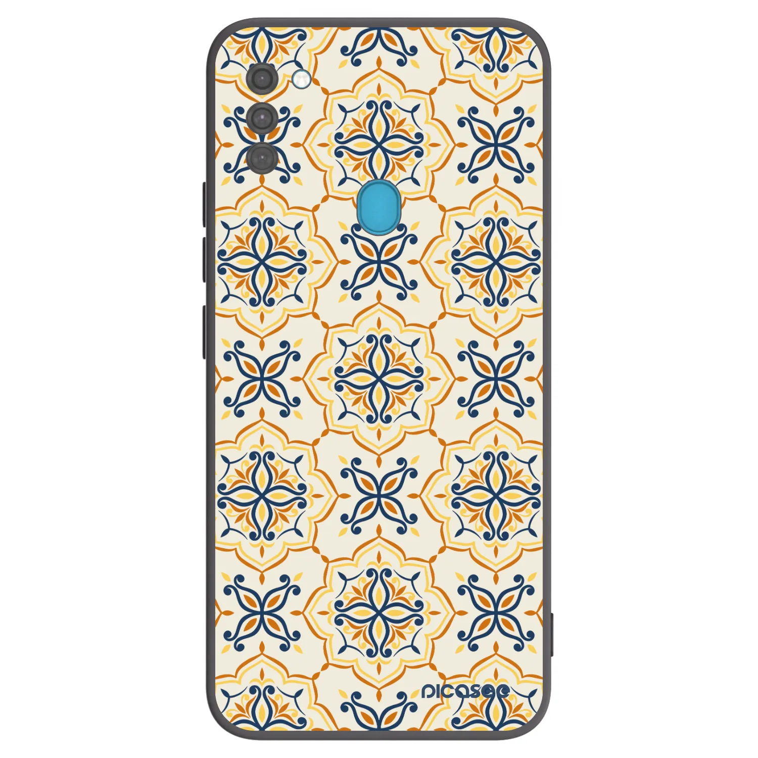 Picasee silikonski črni ovitek za Samsung Galaxy M11 - Majolica