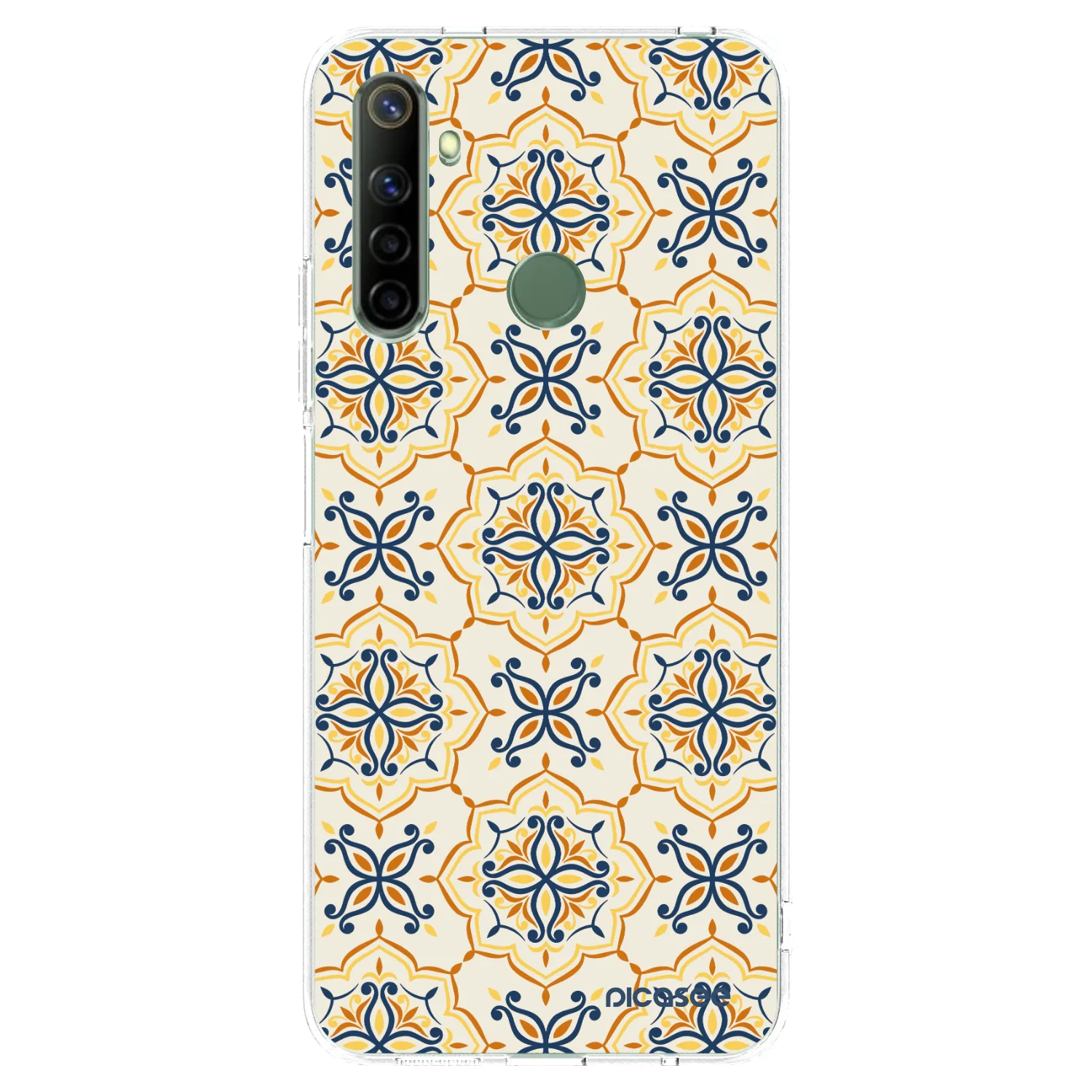 Picasee silikonski prozorni ovitek za Realme 6i - Majolica