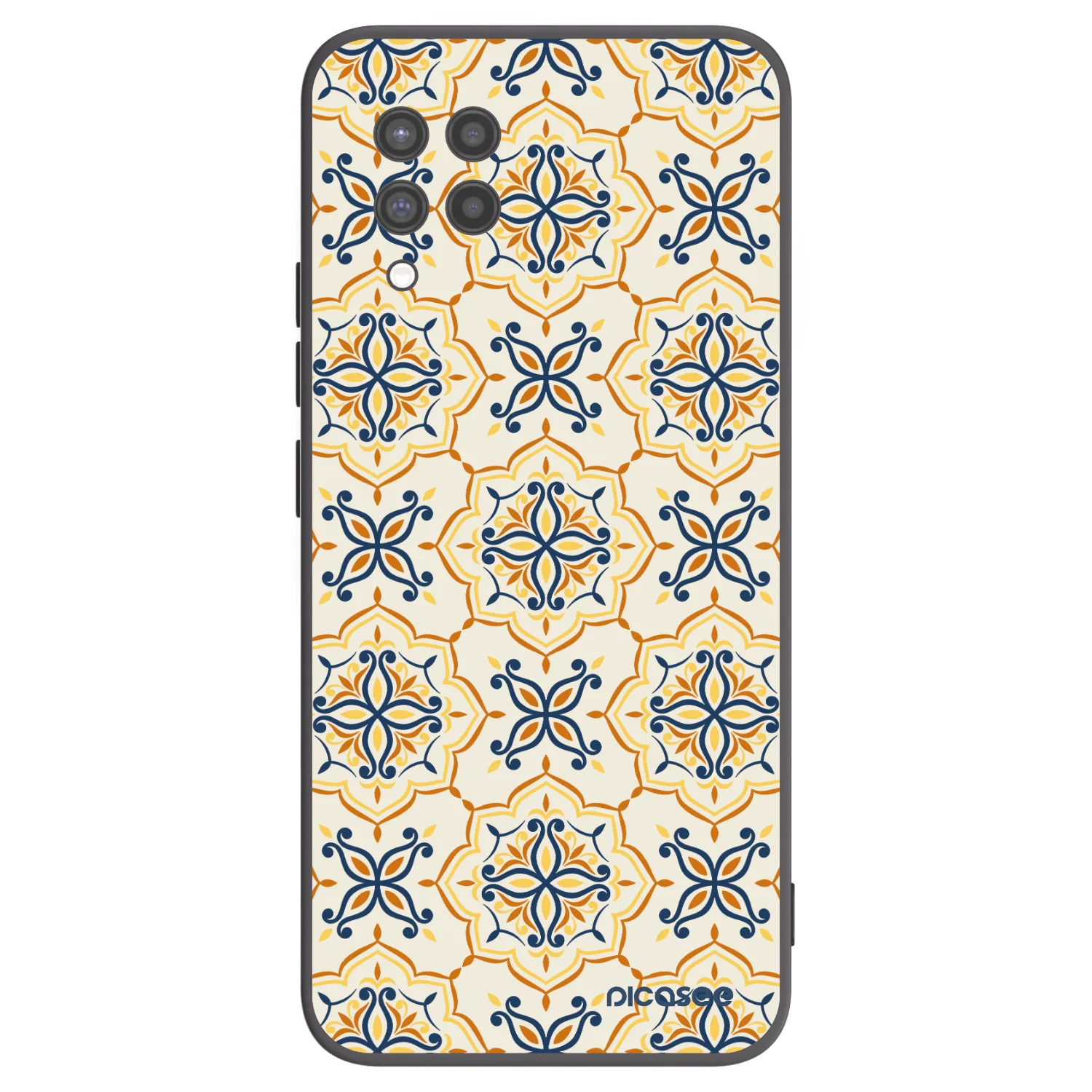 Picasee silikonski črni ovitek za Samsung Galaxy A42 A426B - Majolica