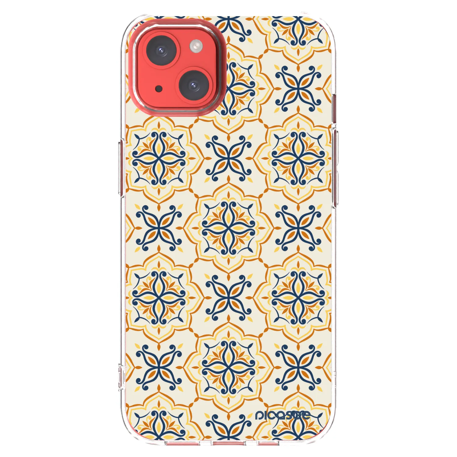 Picasee silikonski prozorni ovitek za Apple iPhone 13 - Majolica