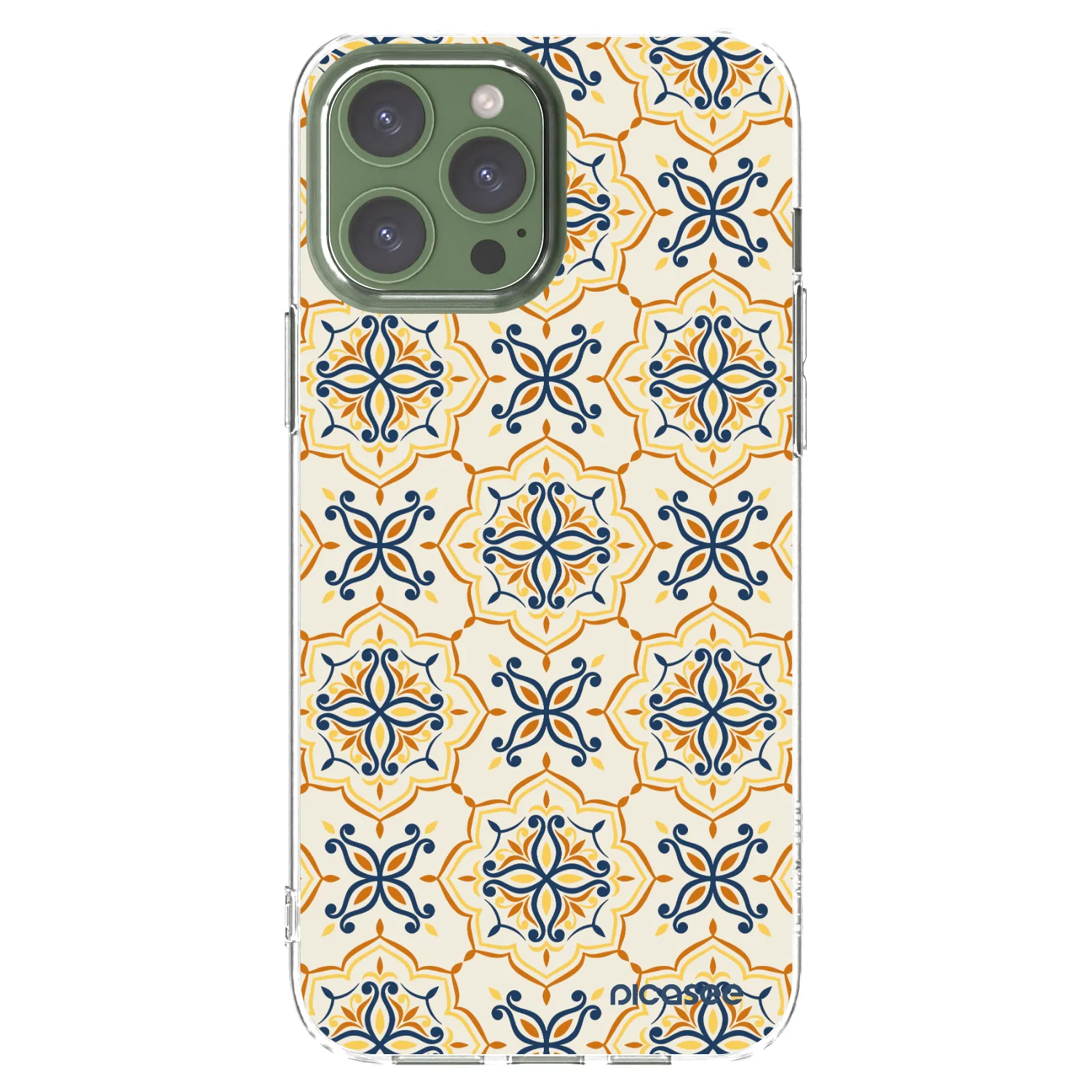 Picasee silikonski prozorni ovitek za Apple iPhone 13 Pro Max - Majolica