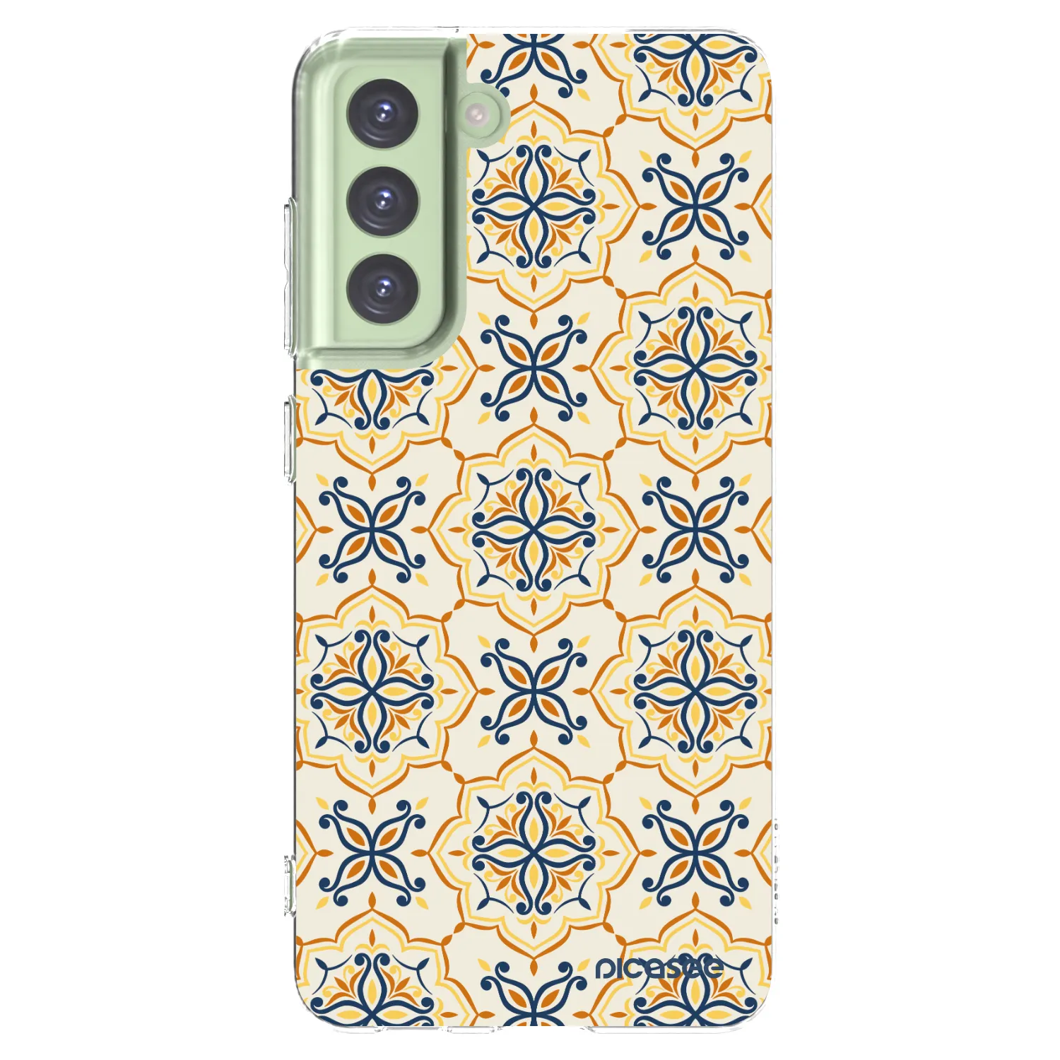 Picasee silikonski prozorni ovitek za Samsung Galaxy S21 FE 5G - Majolica