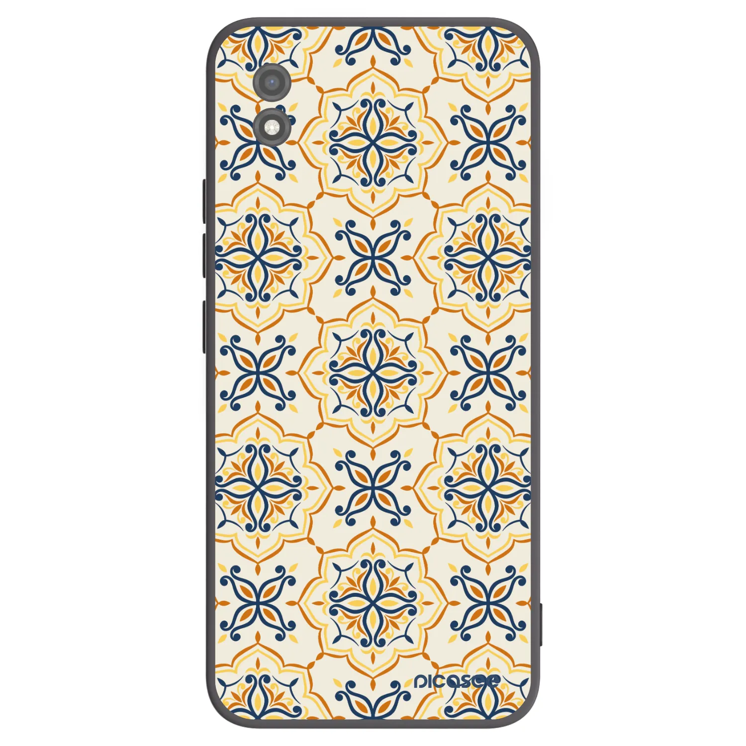 Picasee silikonski črni ovitek za Realme C11 (2021) - Majolica