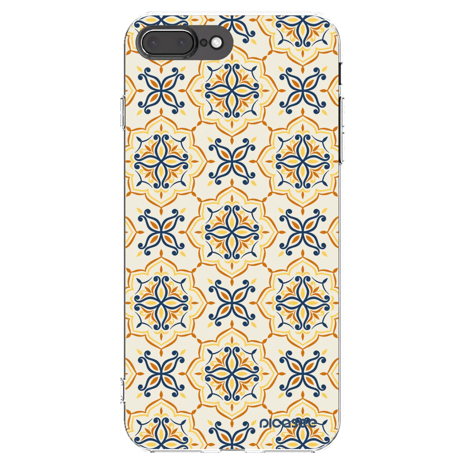 Picasee silikonski prozorni ovitek za Apple iPhone 8 Plus - Majolica