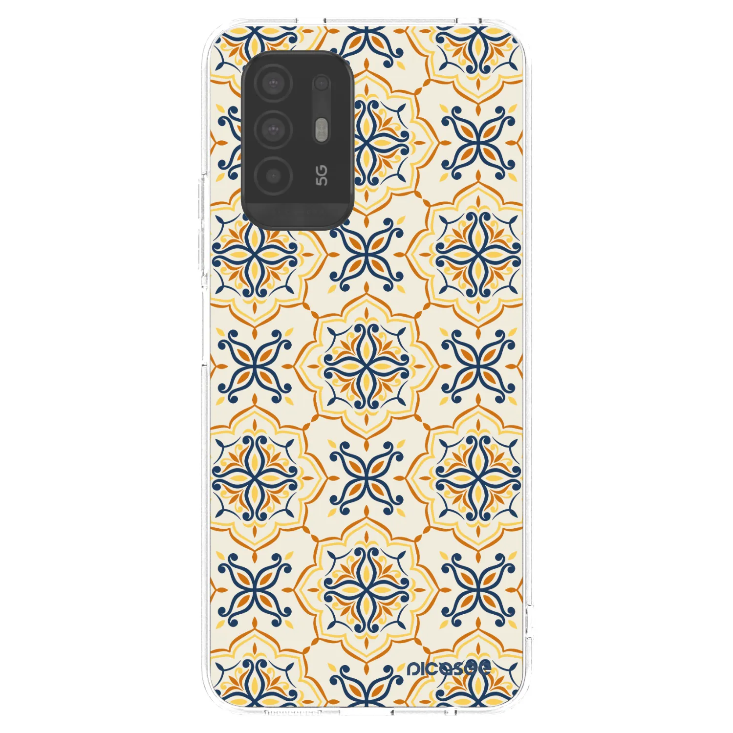 Picasee silikonski prozorni ovitek za OPPO A94 5G - Majolica