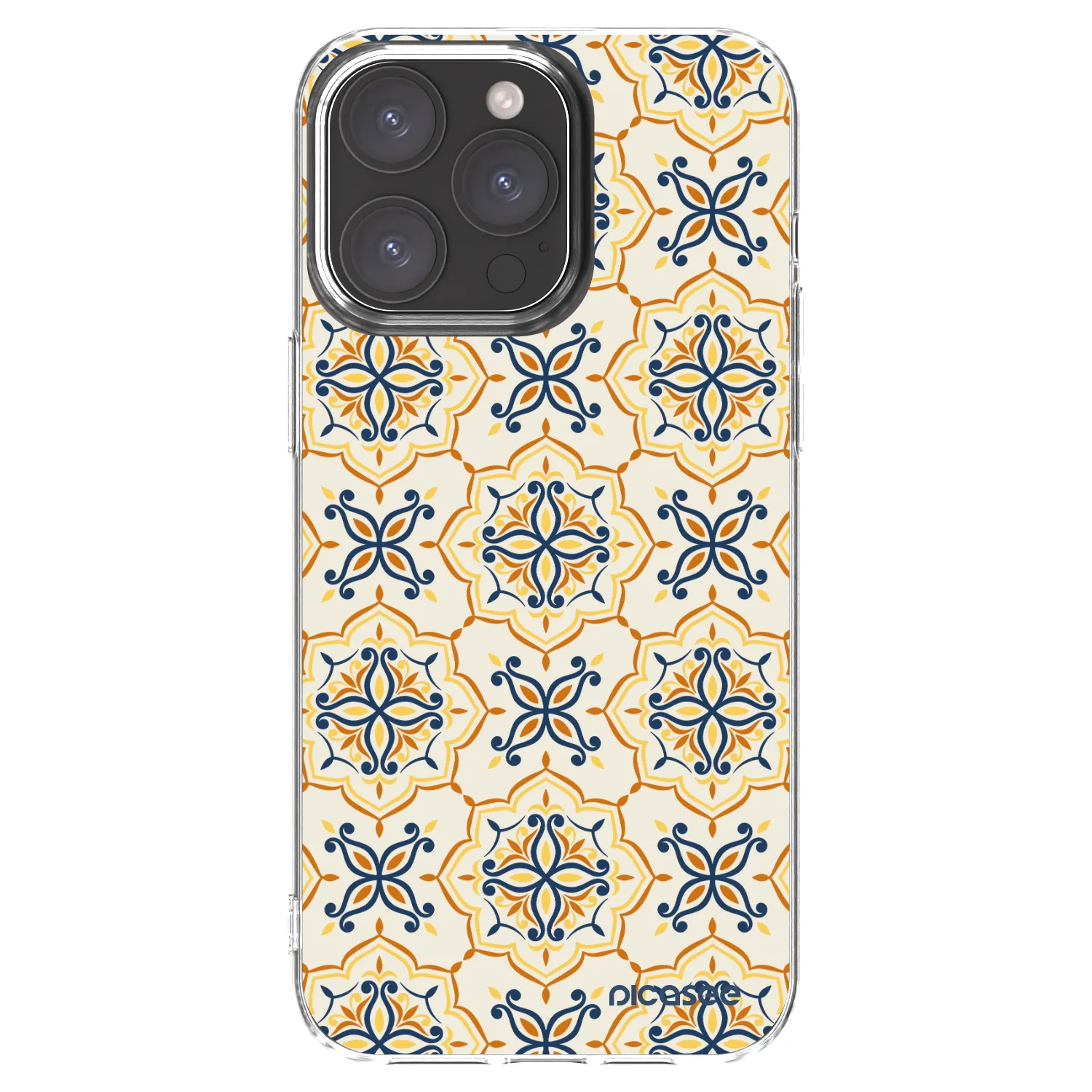 Picasee silikonski prozorni ovitek za Apple iPhone 15 Pro Max - Majolica