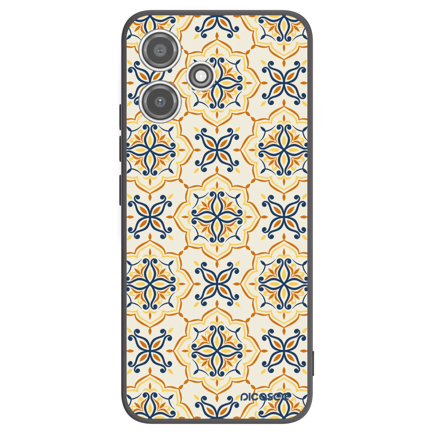 Picasee silikonski črni ovitek za Xiaomi Redmi 12 5G - Majolica