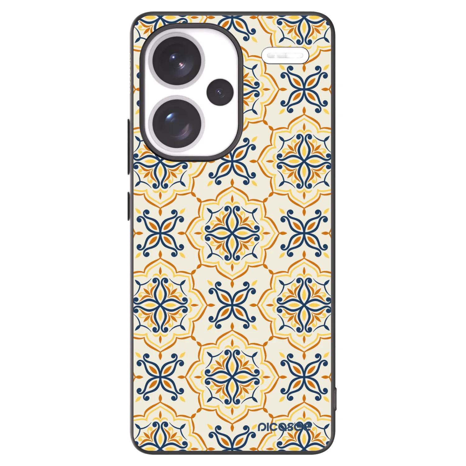 Picasee silikonski črni ovitek za Xiaomi Redmi Note 13 Pro+ 5G - Majolica