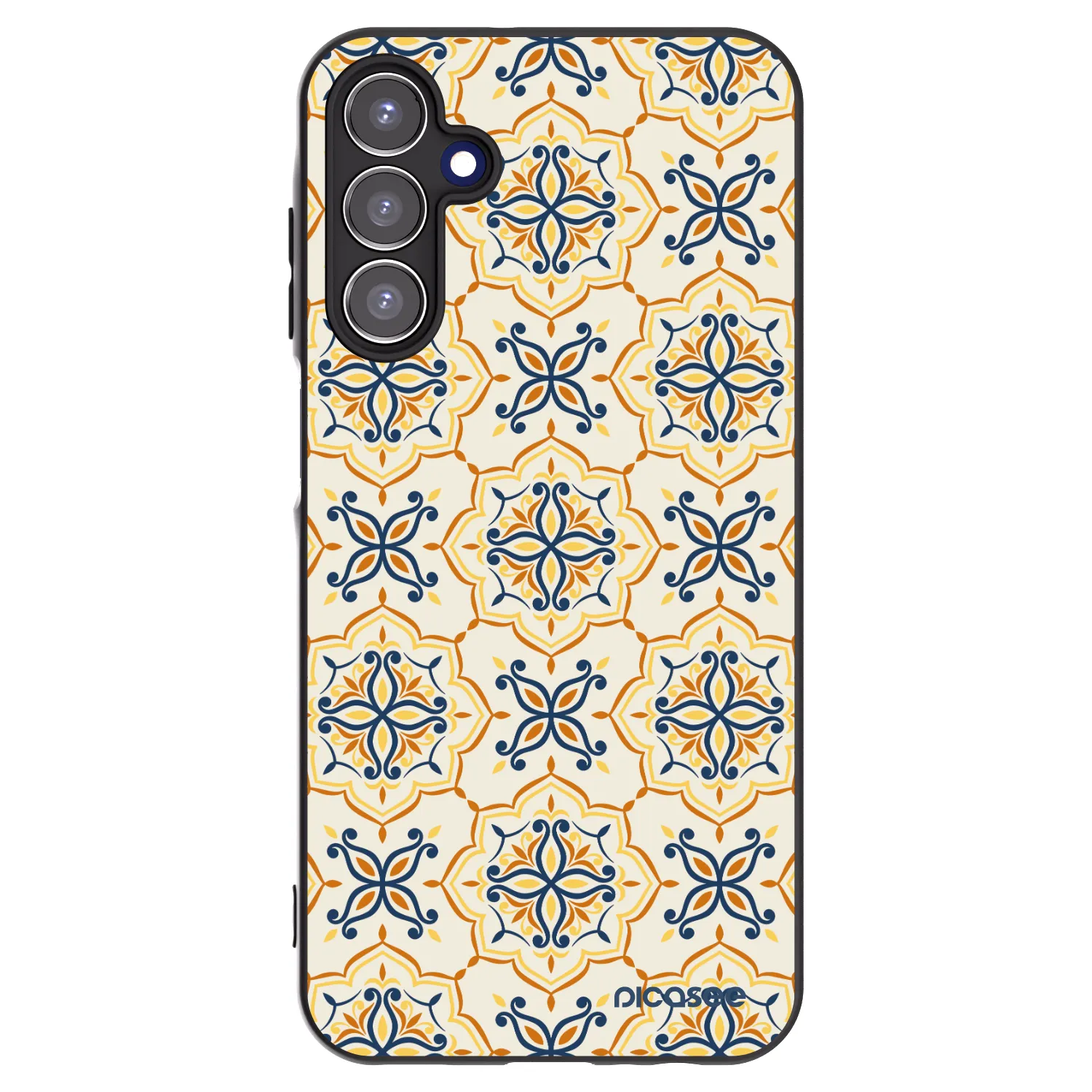 Picasee silikonski črni ovitek za Samsung Galaxy A15 A155F 4G - Majolica