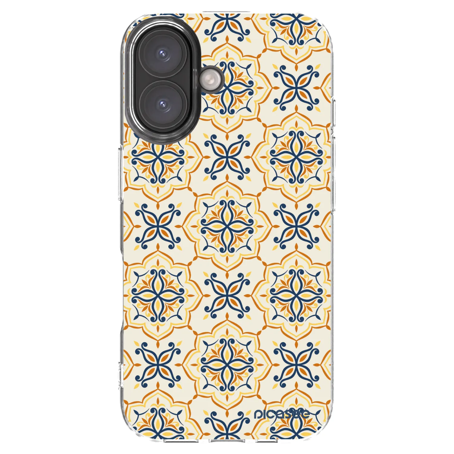 Picasee silikonski prozorni ovitek za Apple iPhone 16 - Majolica