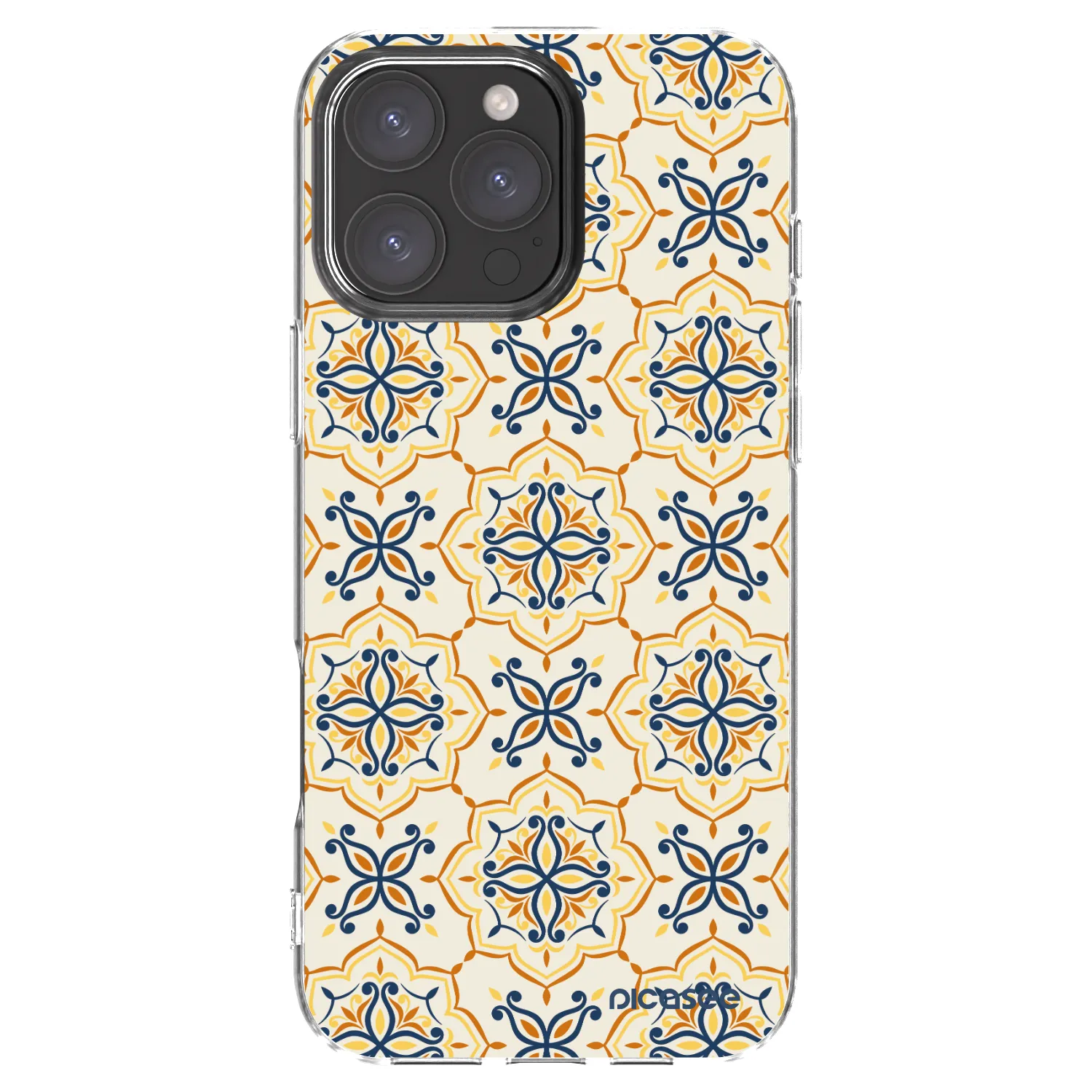 Picasee silikonski prozorni ovitek za Apple iPhone 16 Pro Max - Majolica