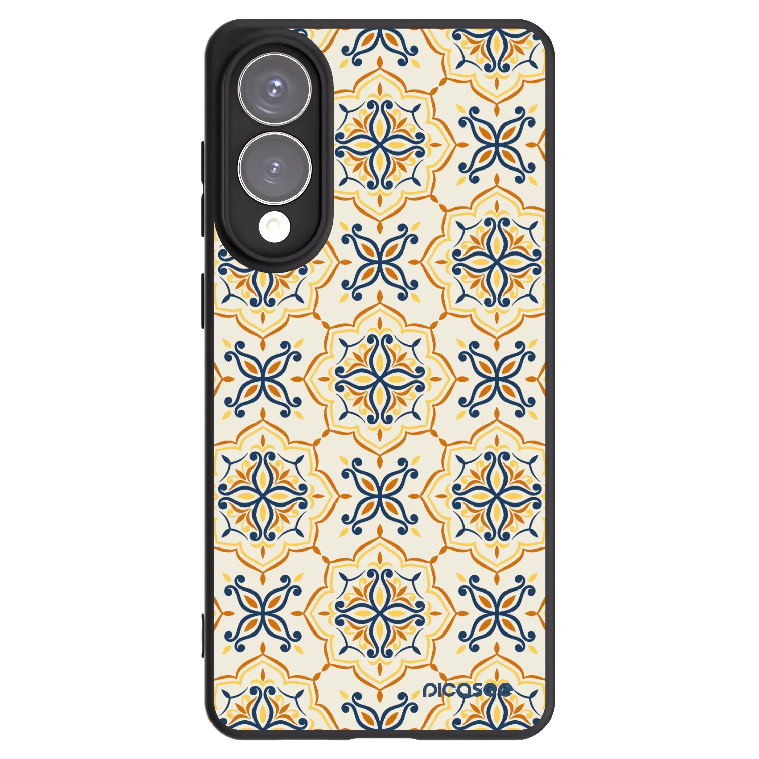 Picasee silikonski črni ovitek za Samsung Galaxy S25 Edge 5G - Majolica