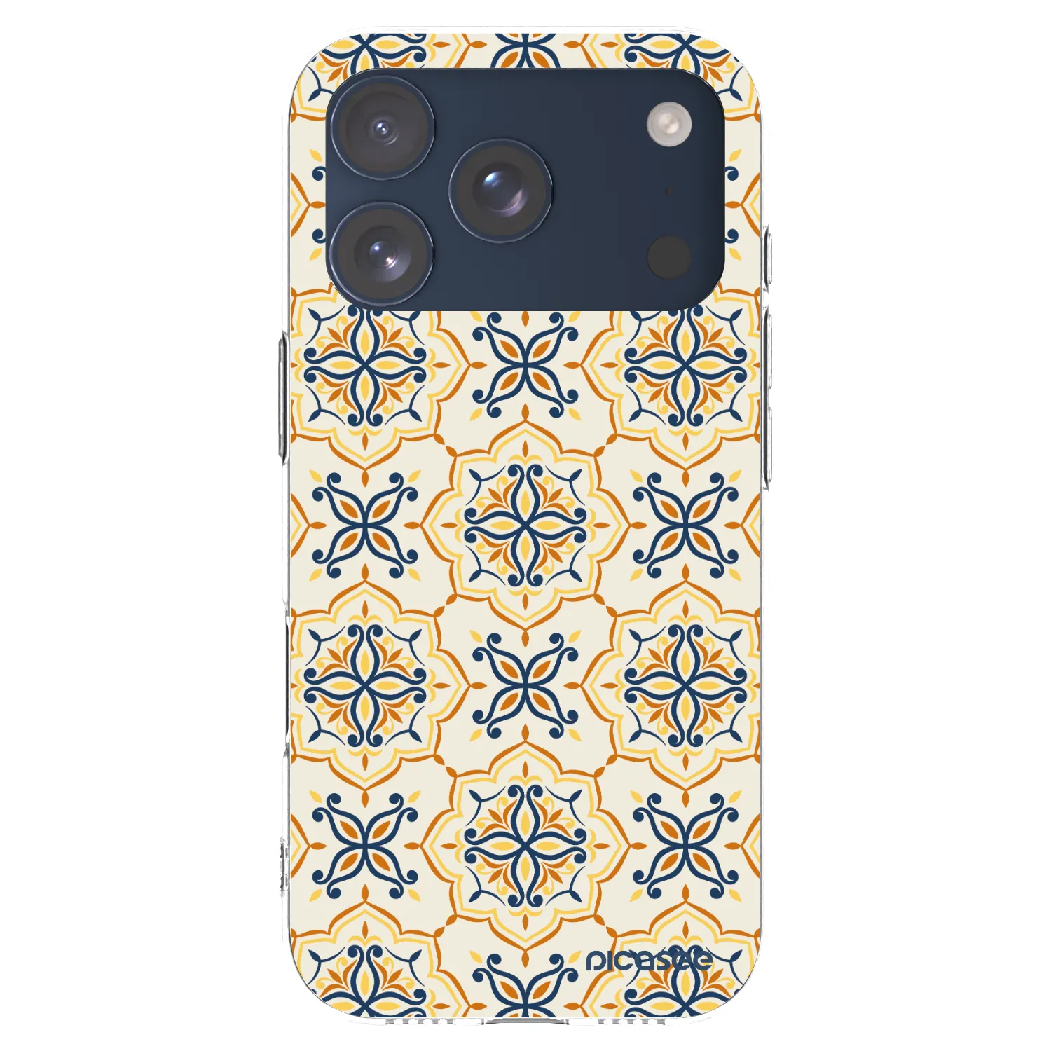 Picasee silikonski prozorni ovitek za Apple iPhone 17 Pro - Majolica