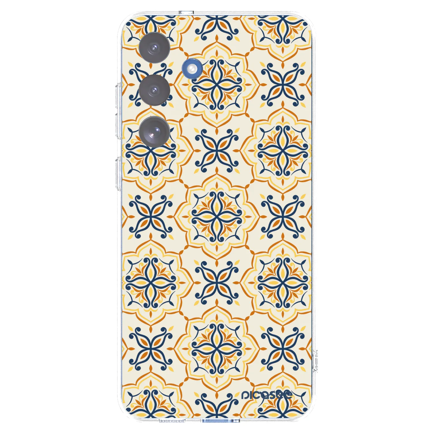 Picasee silikonski prozorni ovitek za Samsung Galaxy S25 FE 5G - Majolica