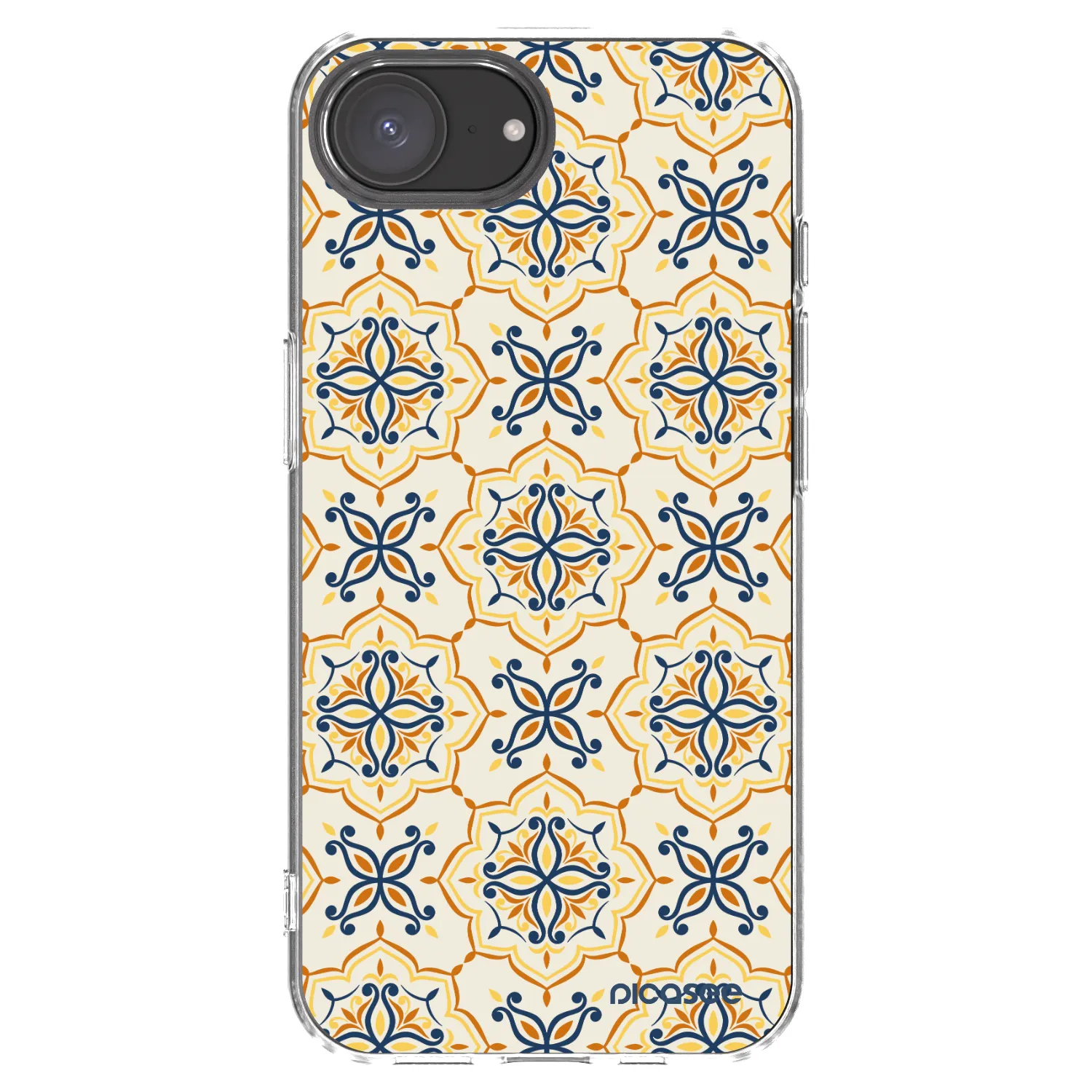 Picasee silikonski prozorni ovitek za Apple iPhone 17e - Majolica
