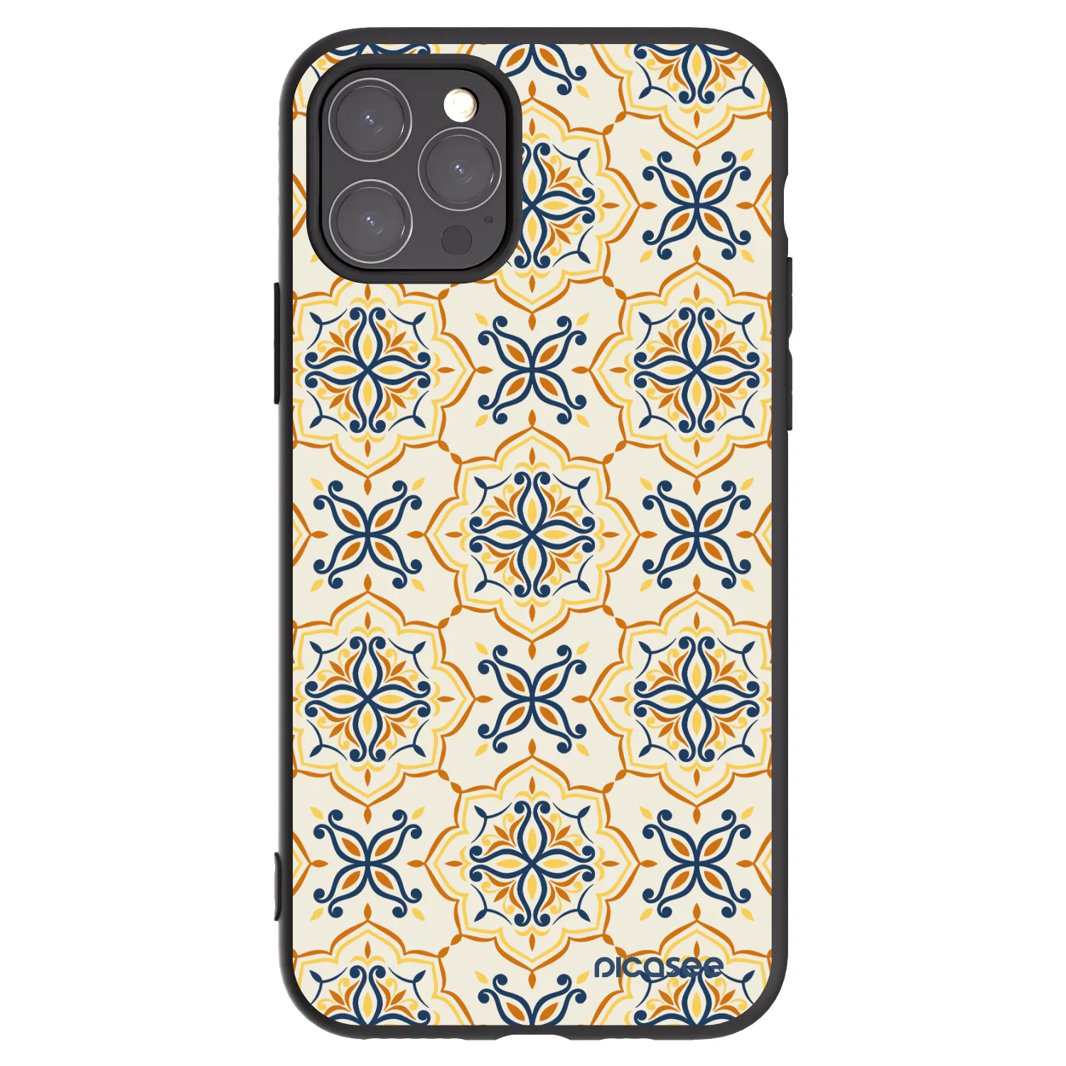 Picasee silikonski črni ovitek za Apple iPhone 11 Pro - Majolica