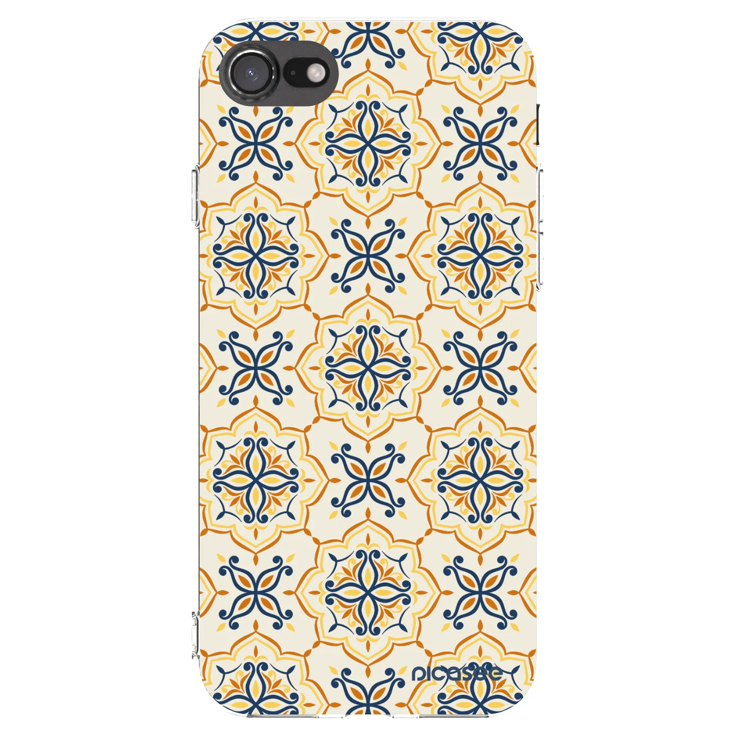 Picasee silikonski prozorni ovitek za Apple iPhone 8 - Majolica