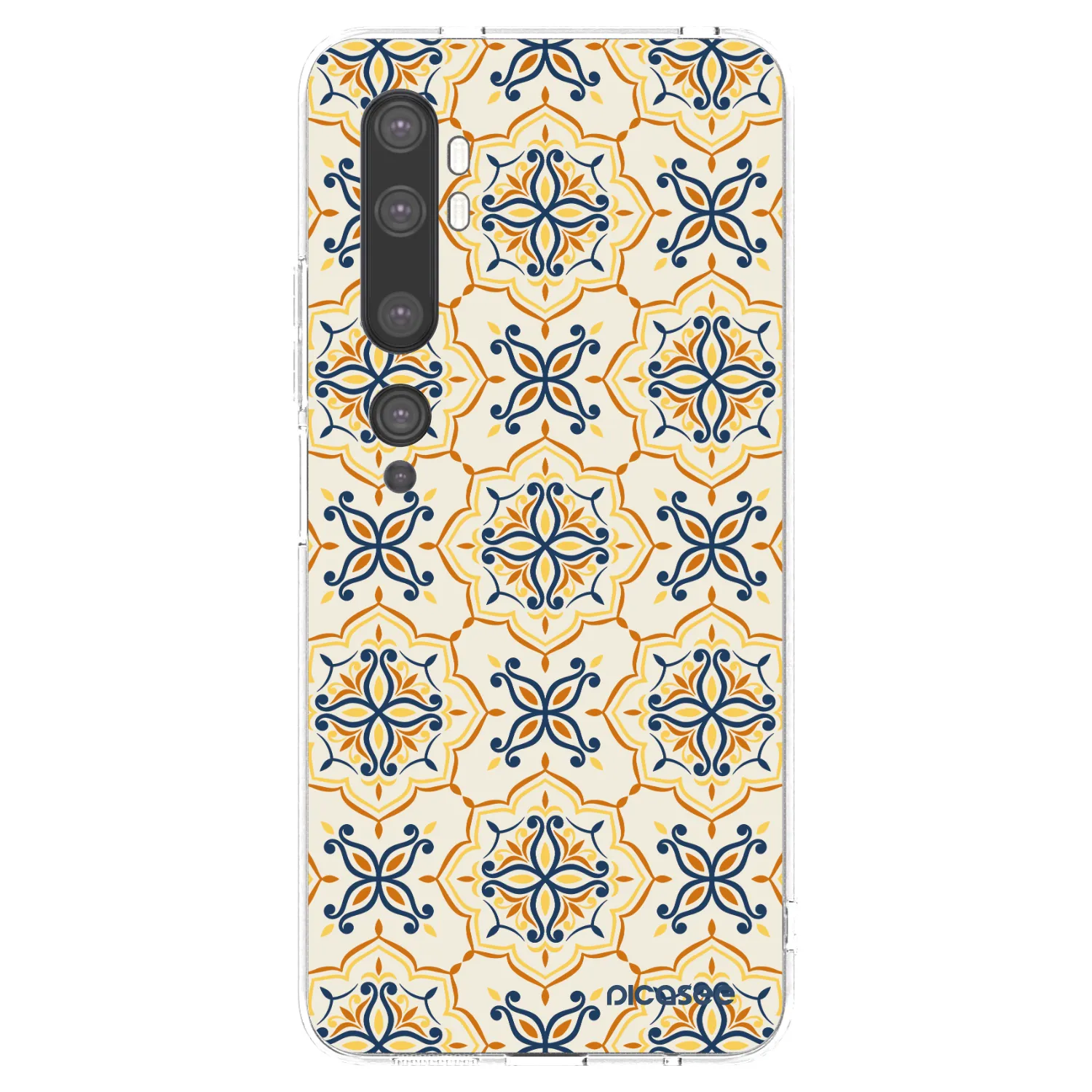 Picasee silikonski prozorni ovitek za Xiaomi Mi Note 10 (Pro) - Majolica