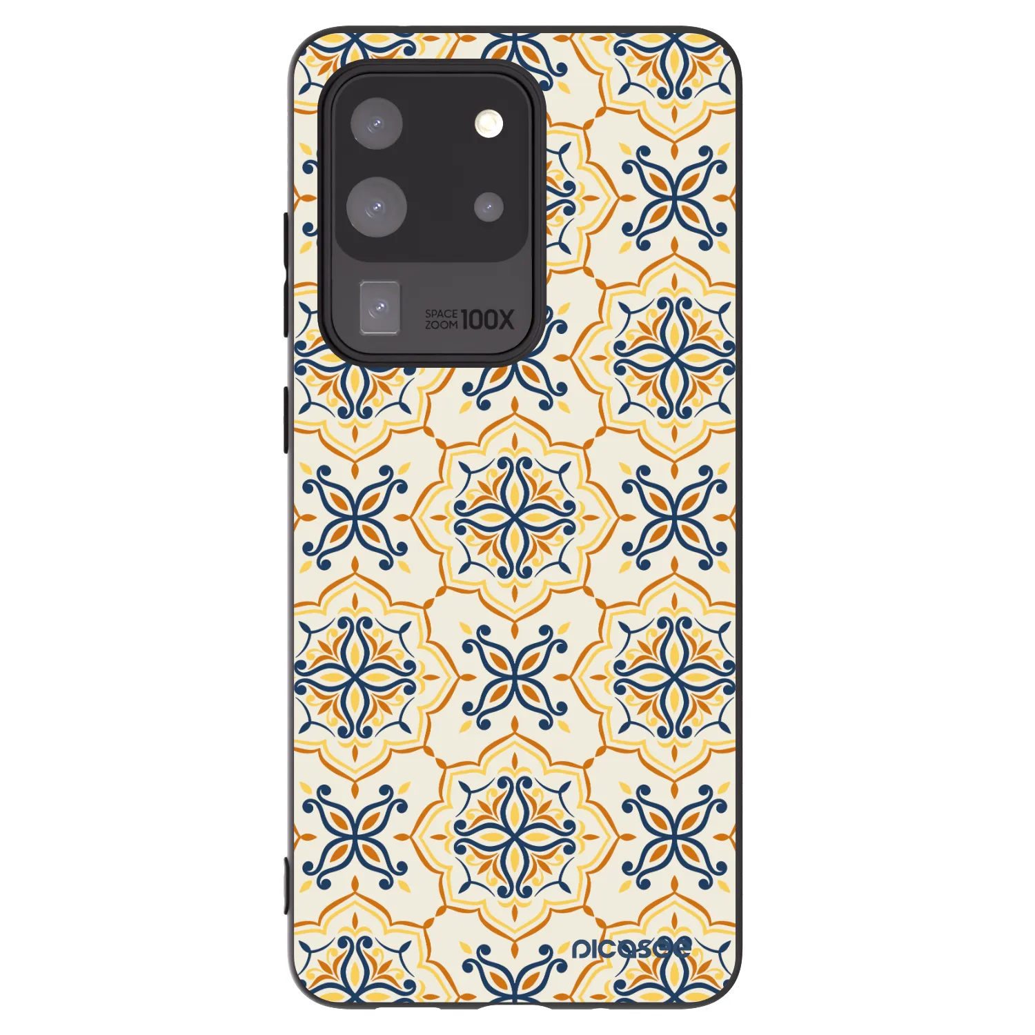 Picasee silikonski črni ovitek za Samsung Galaxy S20 Ultra 5G G988F - Majolica