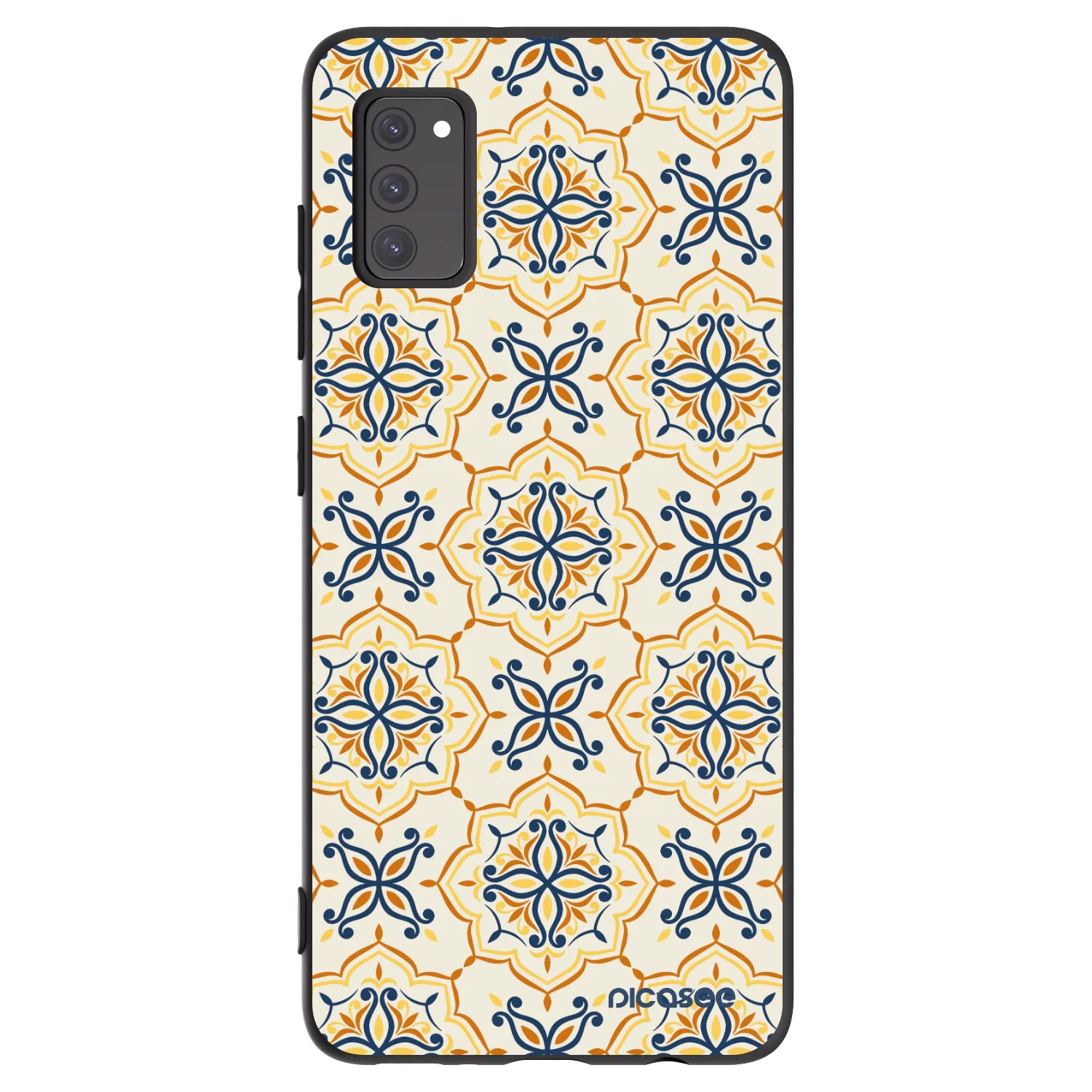 Picasee silikonski črni ovitek za Samsung Galaxy A41 A415F - Majolica