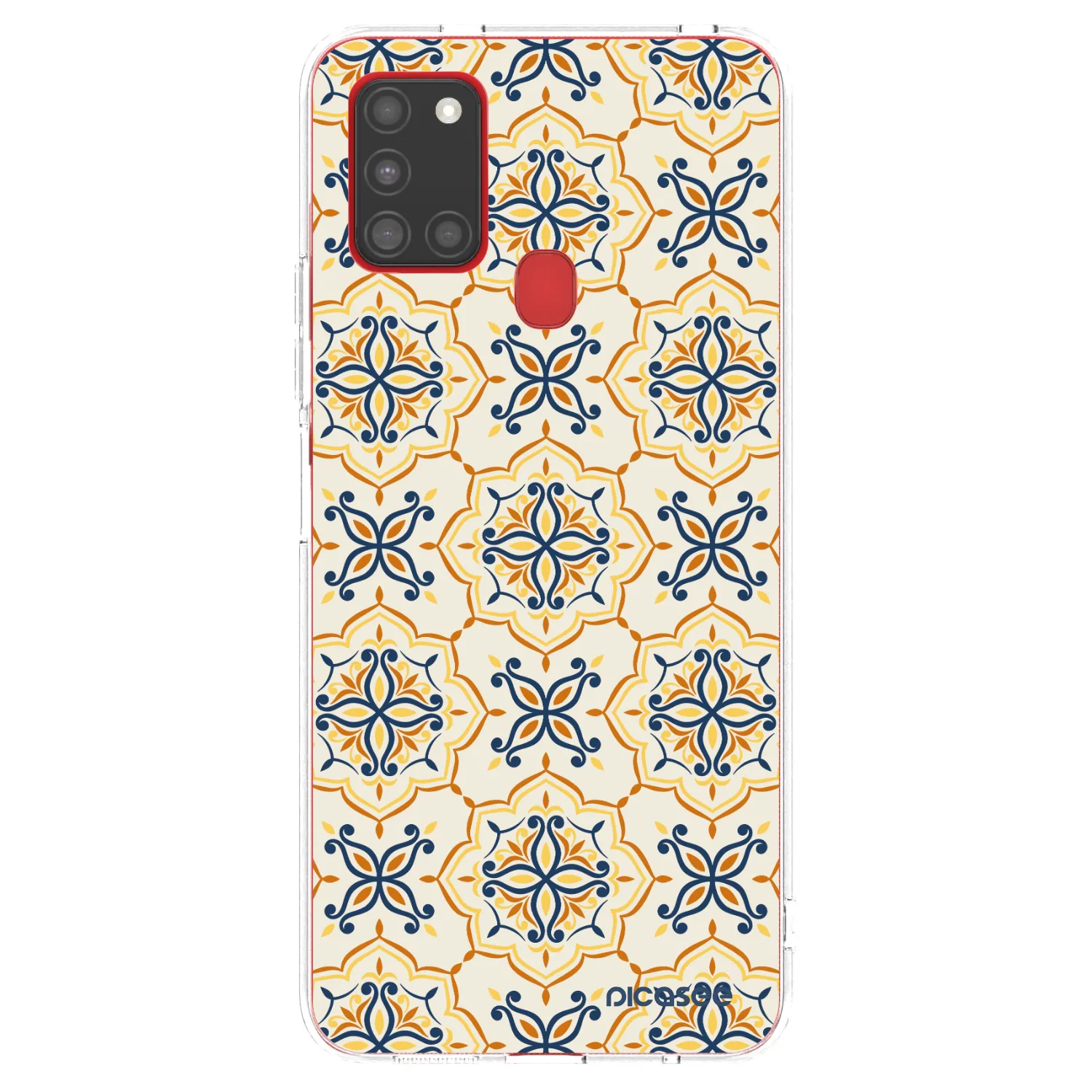 Picasee silikonski prozorni ovitek za Samsung Galaxy A21s - Majolica