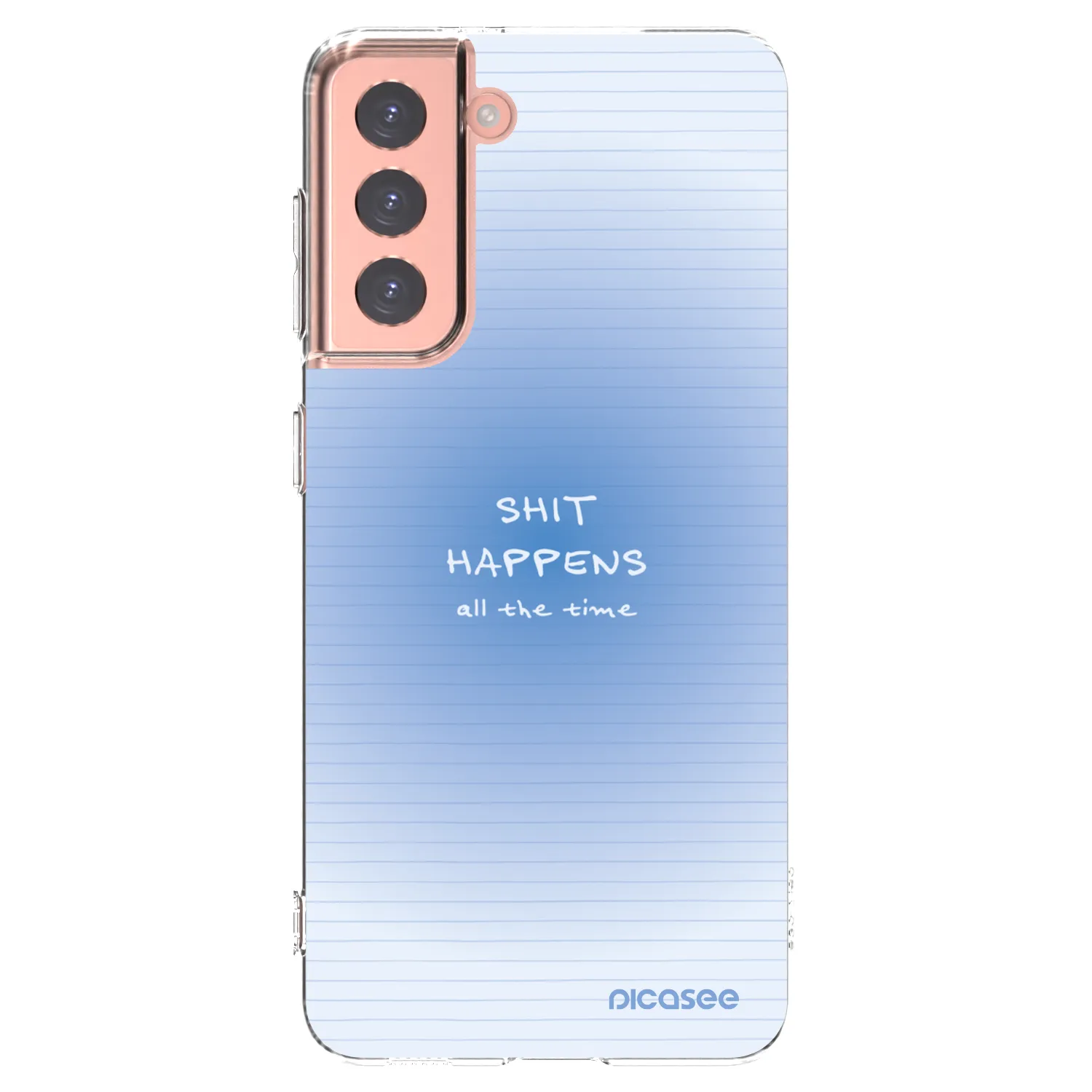 Picasee silikonski prozorni ovitek za Samsung Galaxy S21 5G G991B - Oops Memo