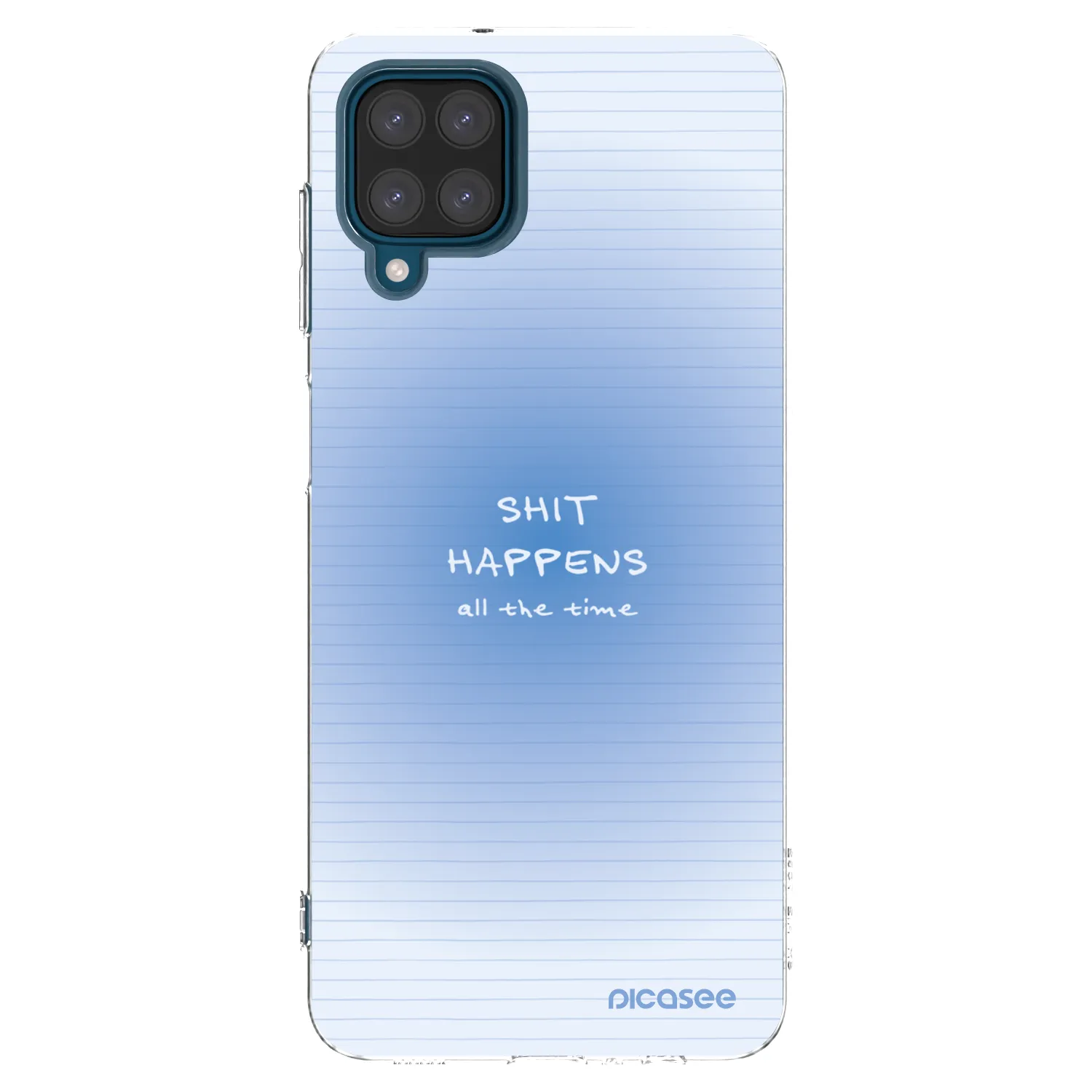 Picasee silikonski prozorni ovitek za Samsung Galaxy A12 A125F - Oops Memo