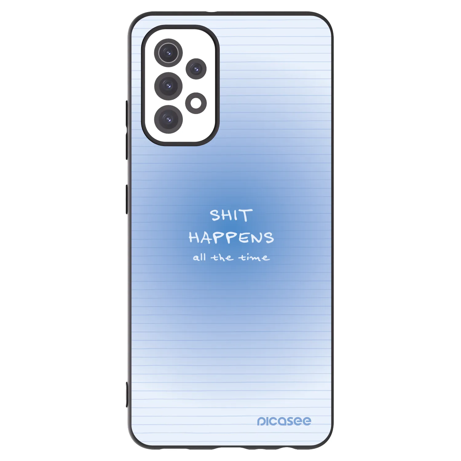 Picasee silikonski črni ovitek za Samsung Galaxy A32 5G A326B - Oops Memo
