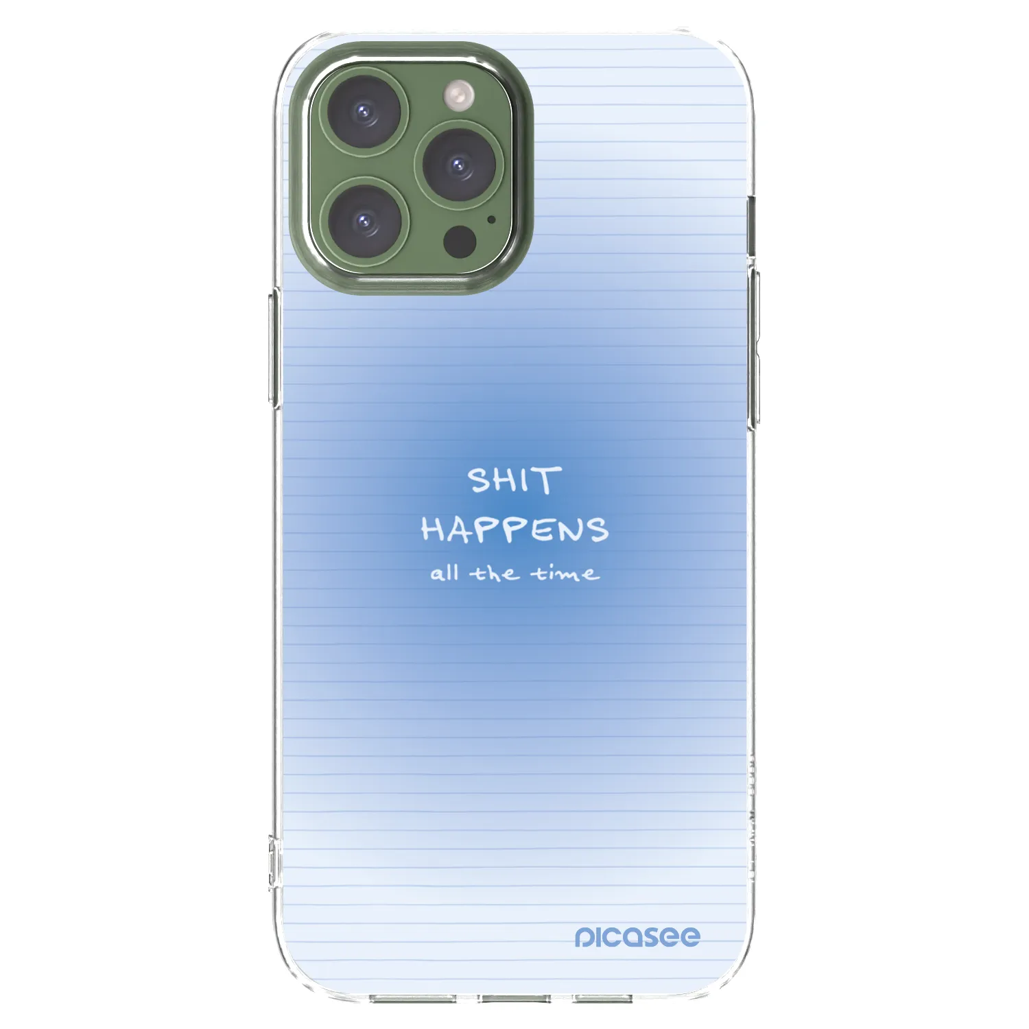 Picasee silikonski prozorni ovitek za Apple iPhone 13 Pro Max - Oops Memo