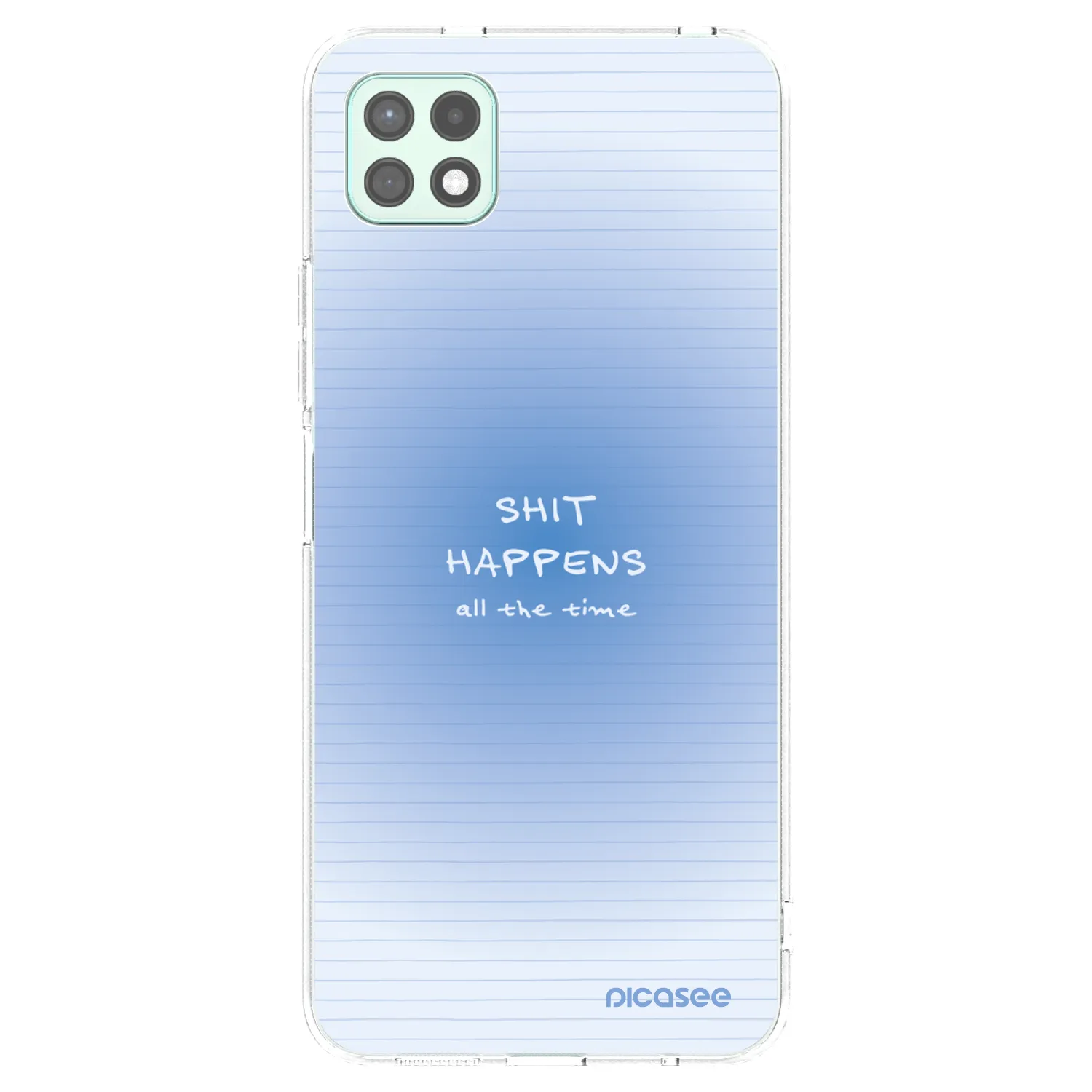 Picasee silikonski prozorni ovitek za Samsung Galaxy A22 A226B 5G - Oops Memo