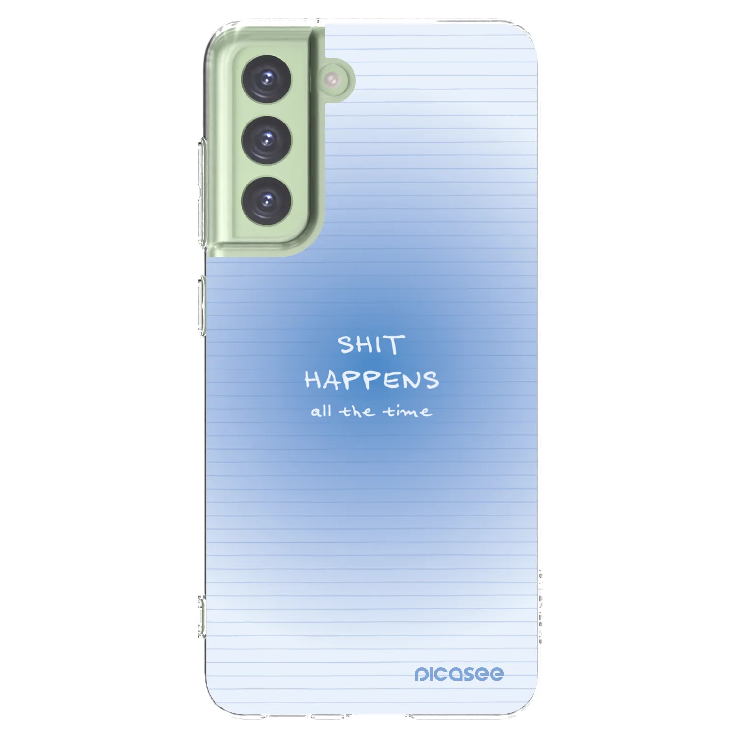 Picasee silikonski prozorni ovitek za Samsung Galaxy S21 FE 5G - Oops Memo