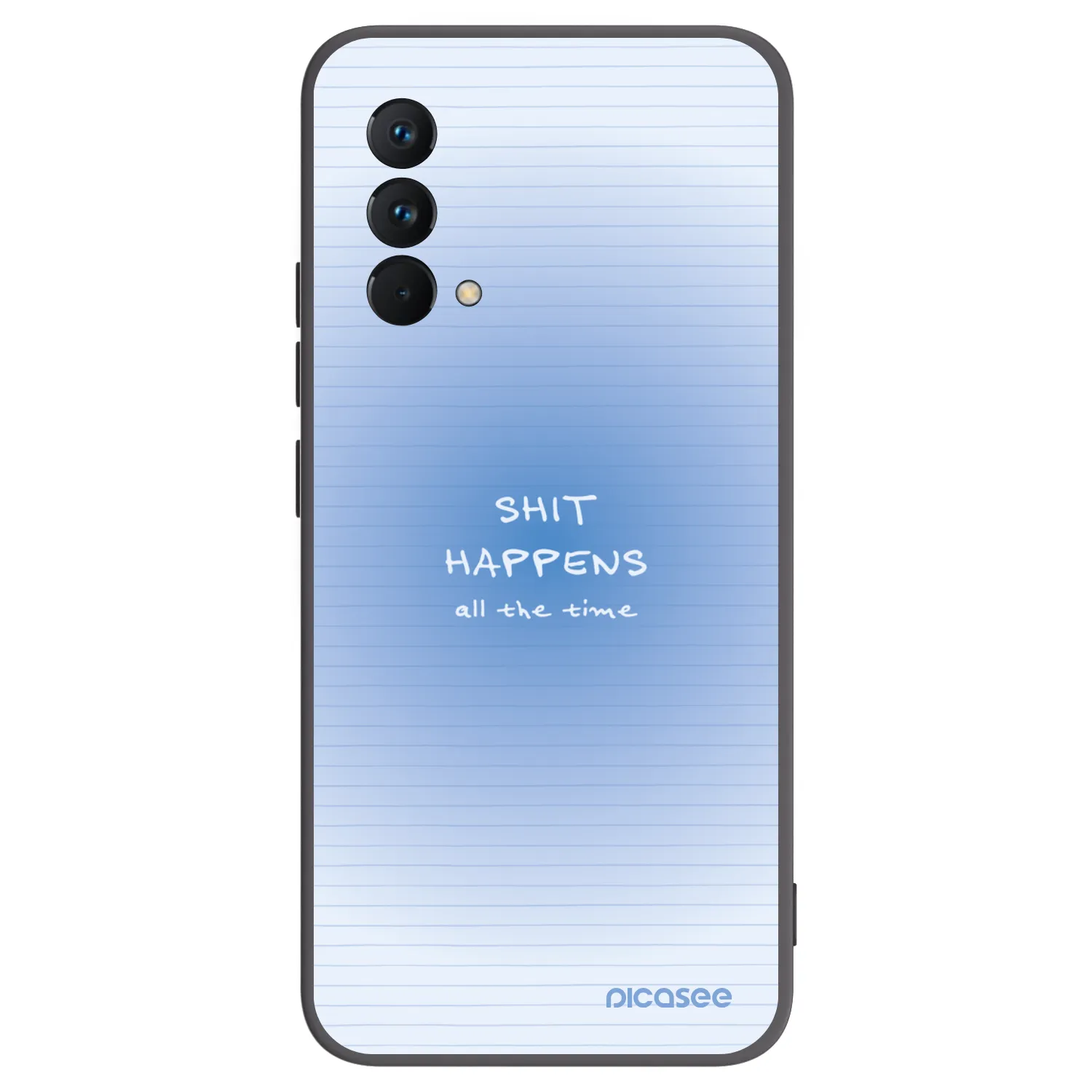 Picasee silikonski črni ovitek za Realme GT Master Edition 5G - Oops Memo