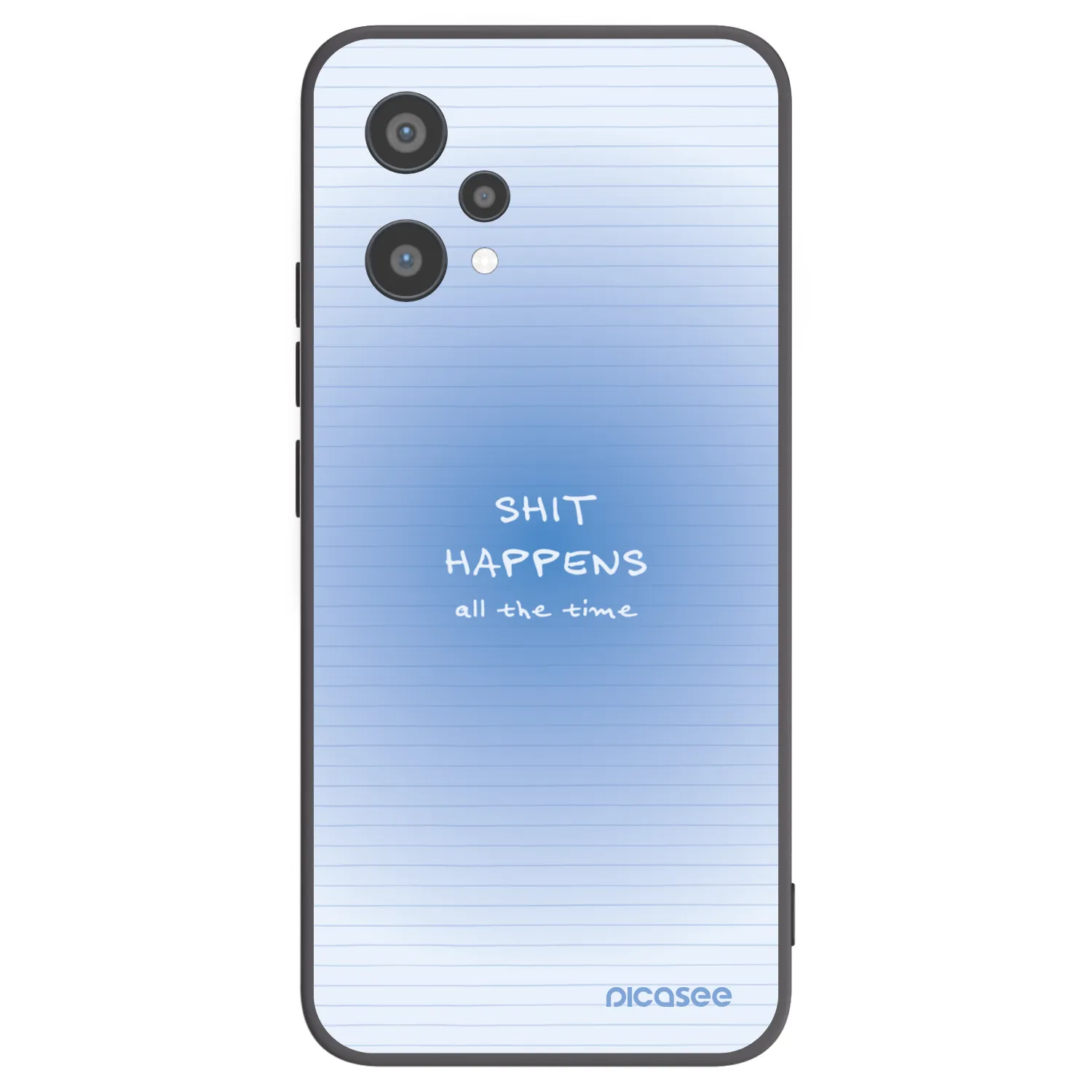 Picasee silikonski črni ovitek za Realme 9 Pro 5G - Oops Memo