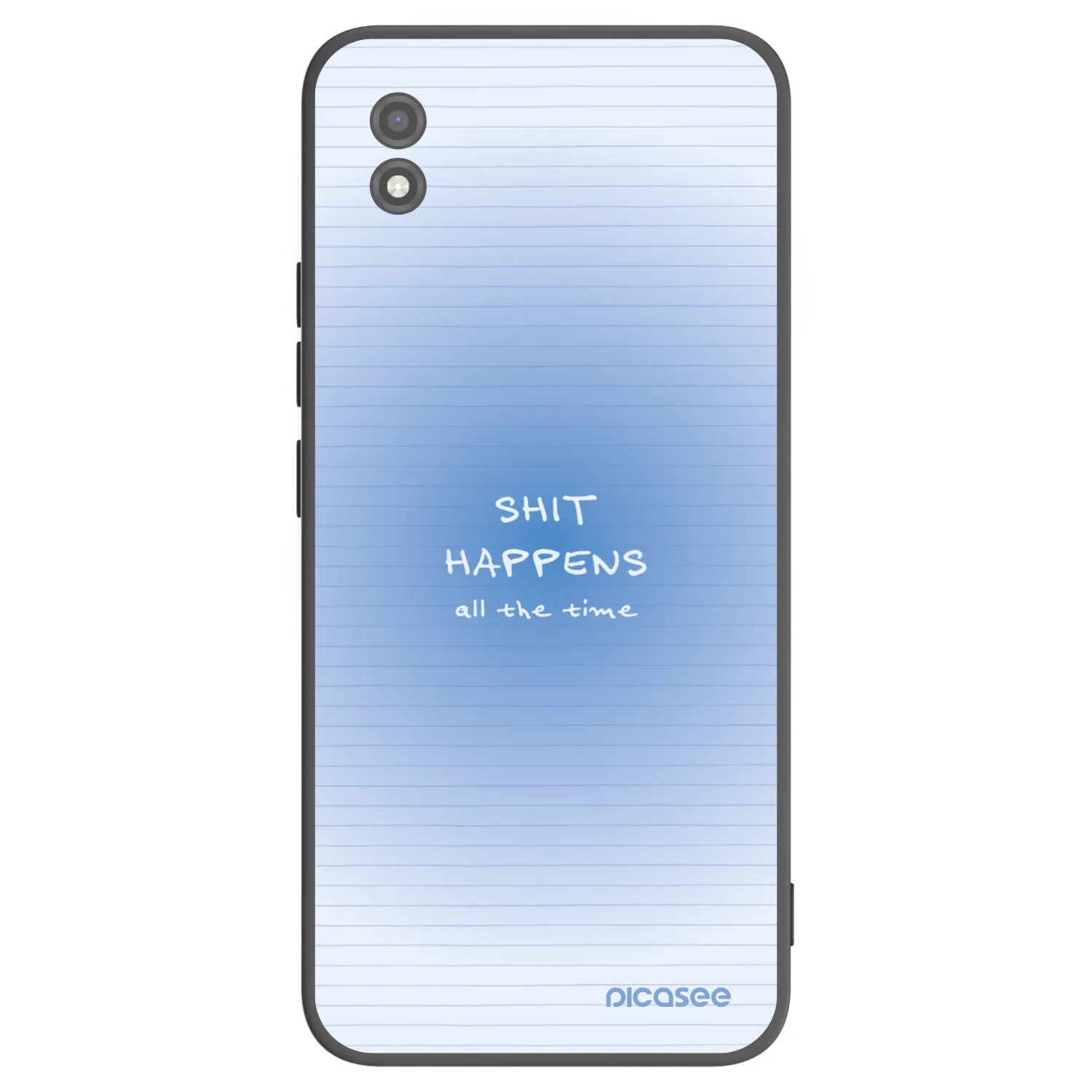 Picasee silikonski črni ovitek za Realme C11 (2021) - Oops Memo