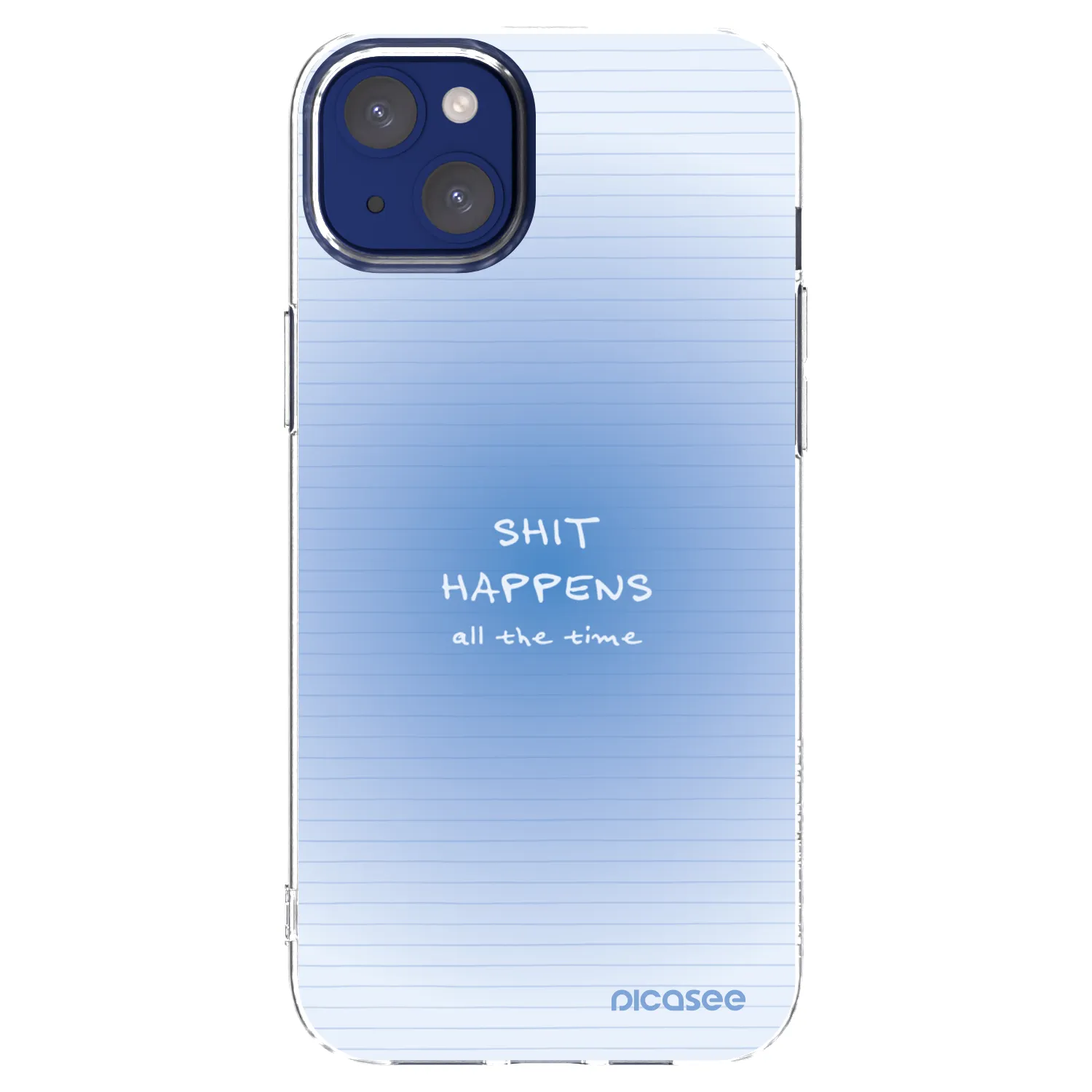 Picasee silikonski prozorni ovitek za Apple iPhone 14 Plus - Oops Memo