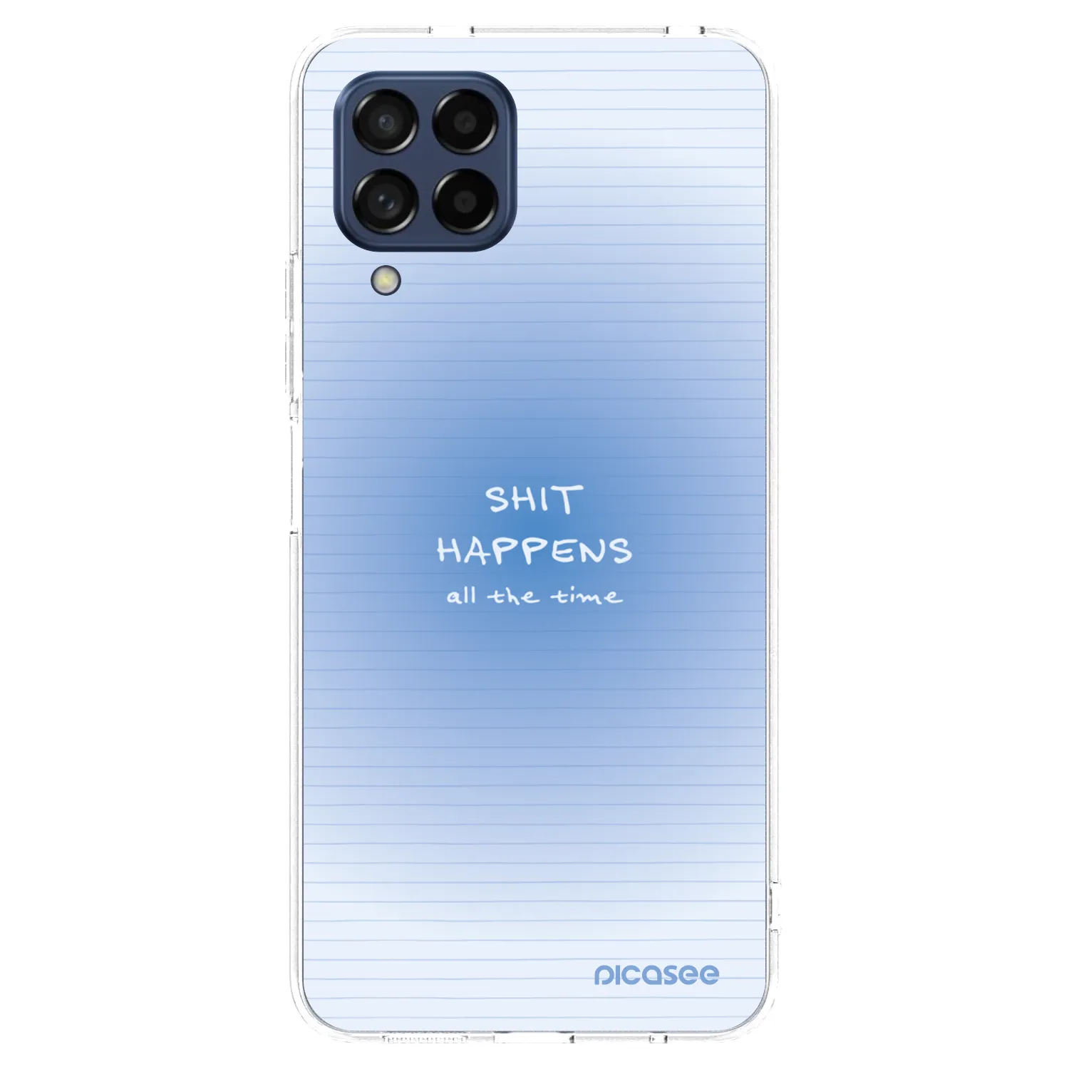 Picasee silikonski prozorni ovitek za Samsung Galaxy M53 5G - Oops Memo