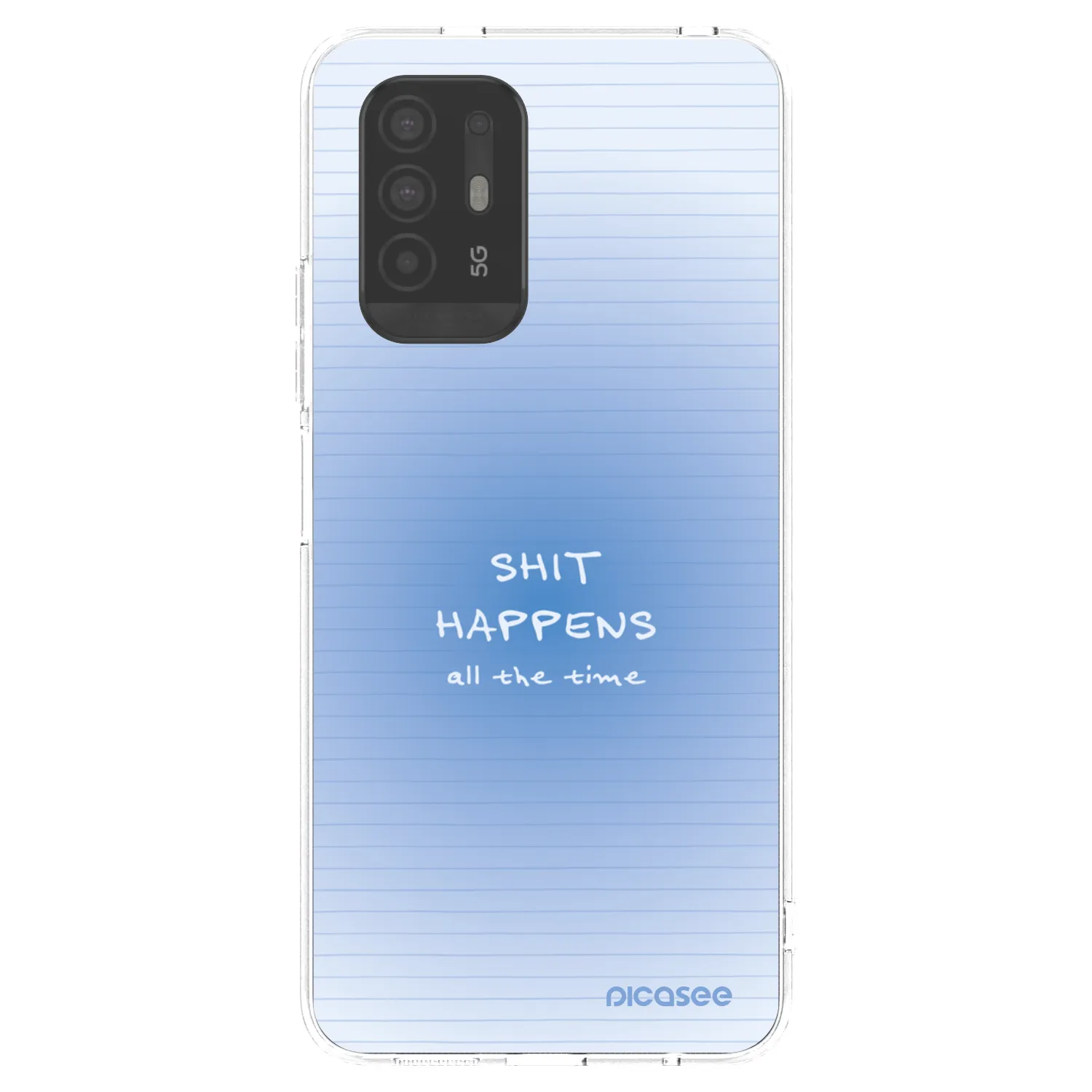 Picasee silikonski prozorni ovitek za OPPO A94 5G - Oops Memo