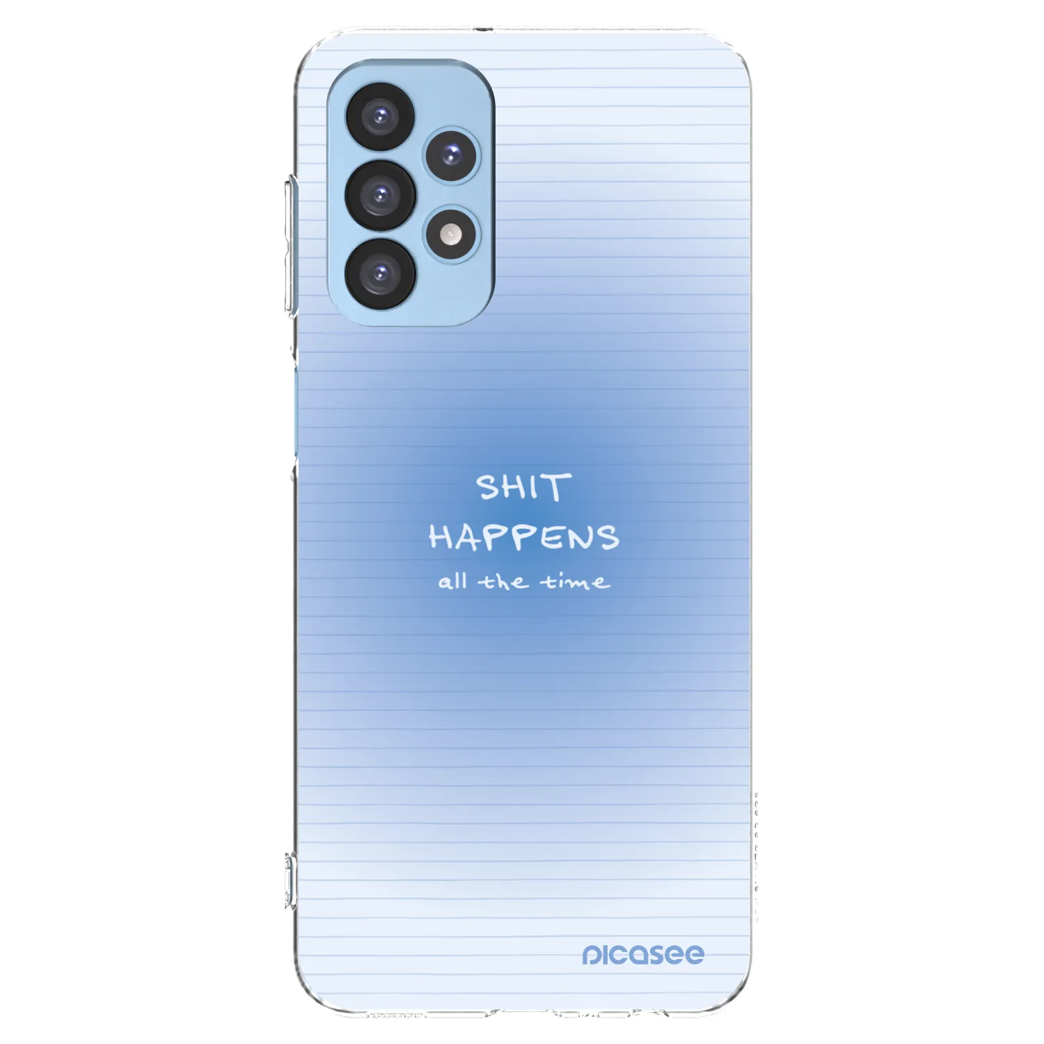 Picasee silikonski prozorni ovitek za Samsung Galaxy A23 A235F 4G - Oops Memo